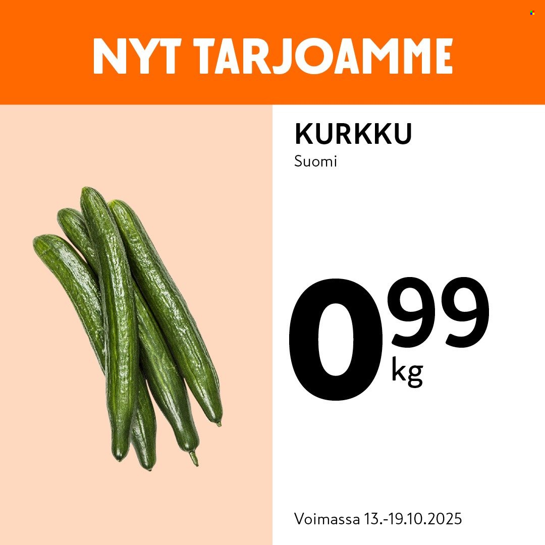 K-market tarjoukset - 13.10.2025 - 19.10.2025. Sivu 2