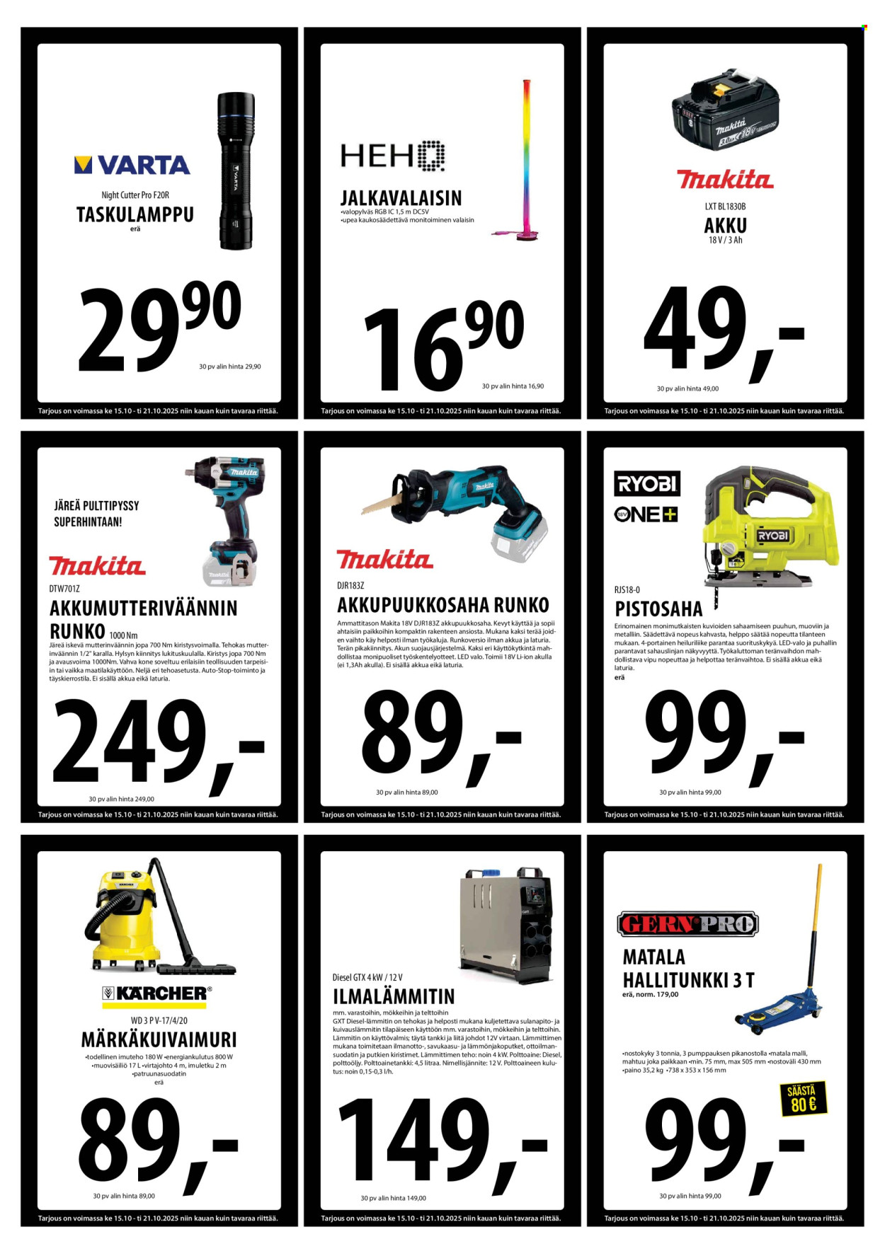Tuuri tarjoukset - 15.10.2025 - 21.10.2025. Sivu 25