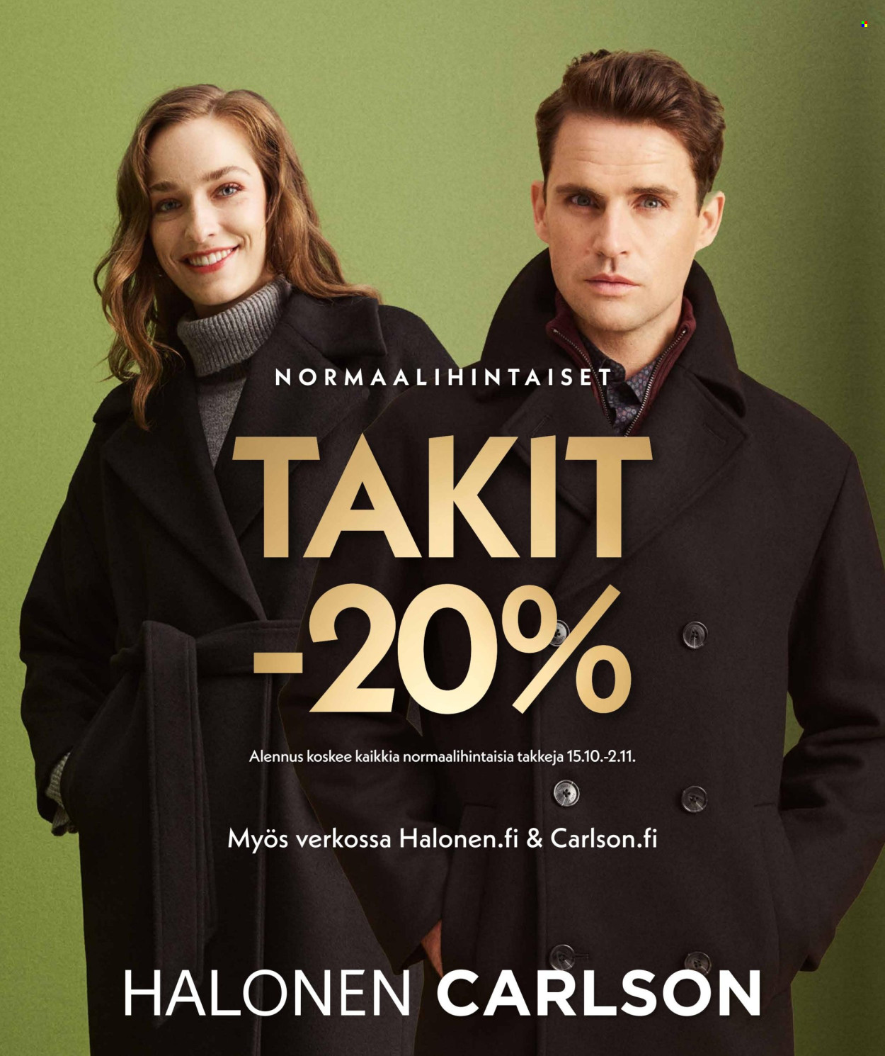 Carlson tarjoukset - 15.10.2025 - 02.11.2025. Sivu 1