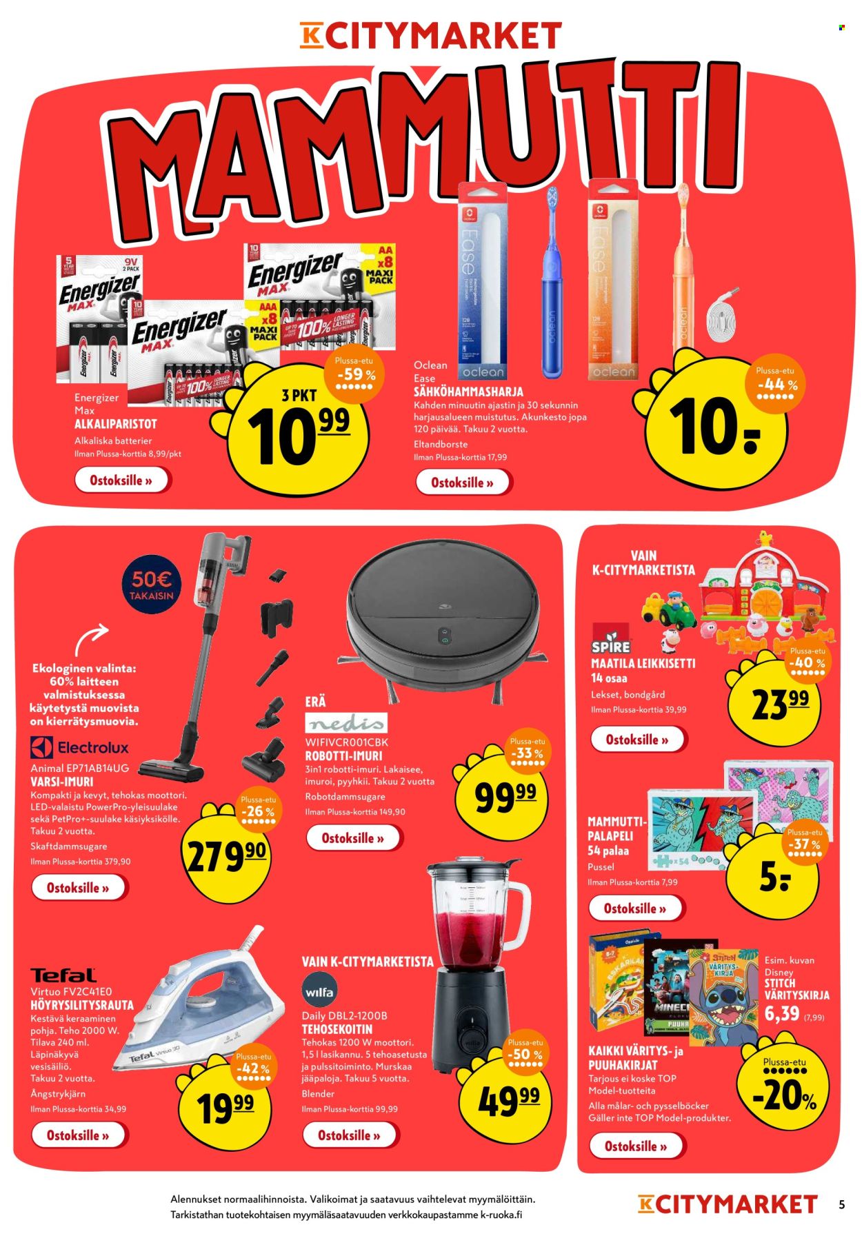 K-citymarket tarjoukset - 16.10.2025 - 19.10.2025. Sivu 5