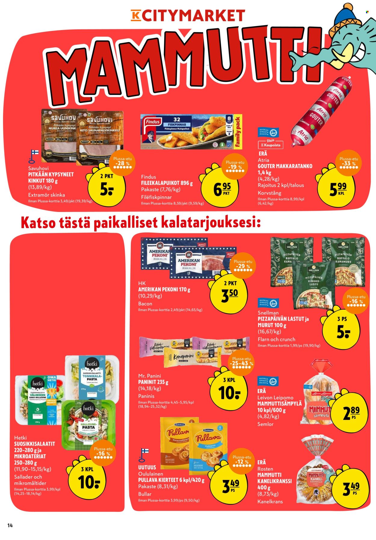 K-citymarket tarjoukset - 16.10.2025 - 19.10.2025. Sivu 14