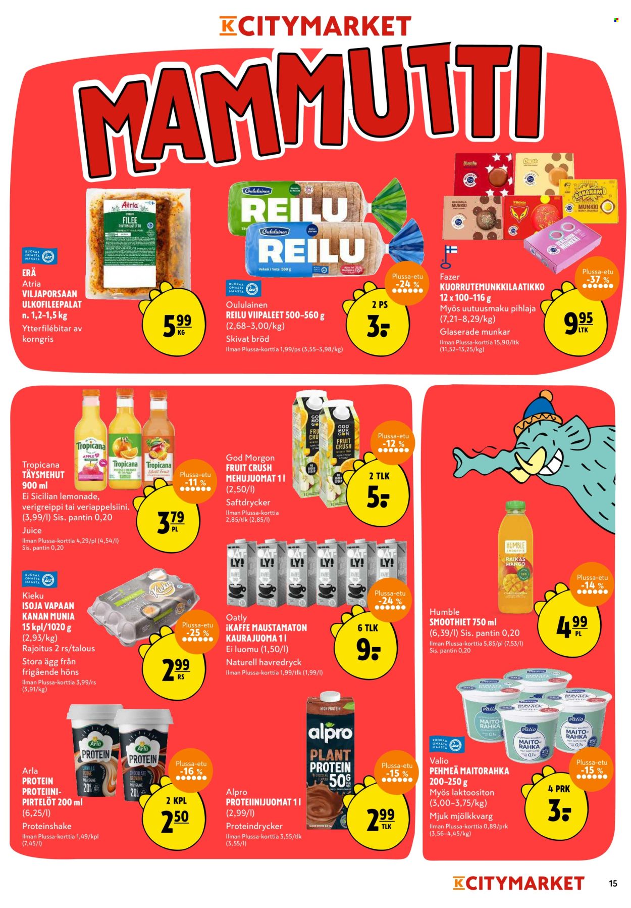 K-citymarket tarjoukset - 16.10.2025 - 19.10.2025. Sivu 15