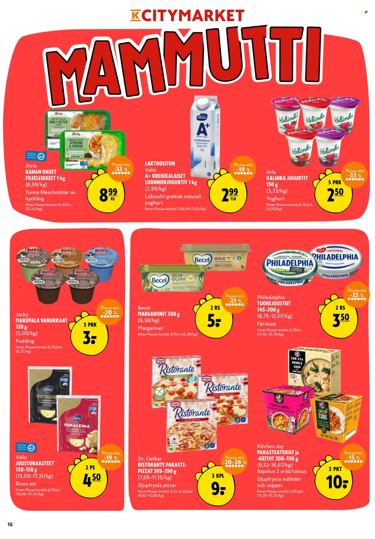 K-citymarket tarjoukset - 16.10.2025 - 19.10.2025. Sivu 16