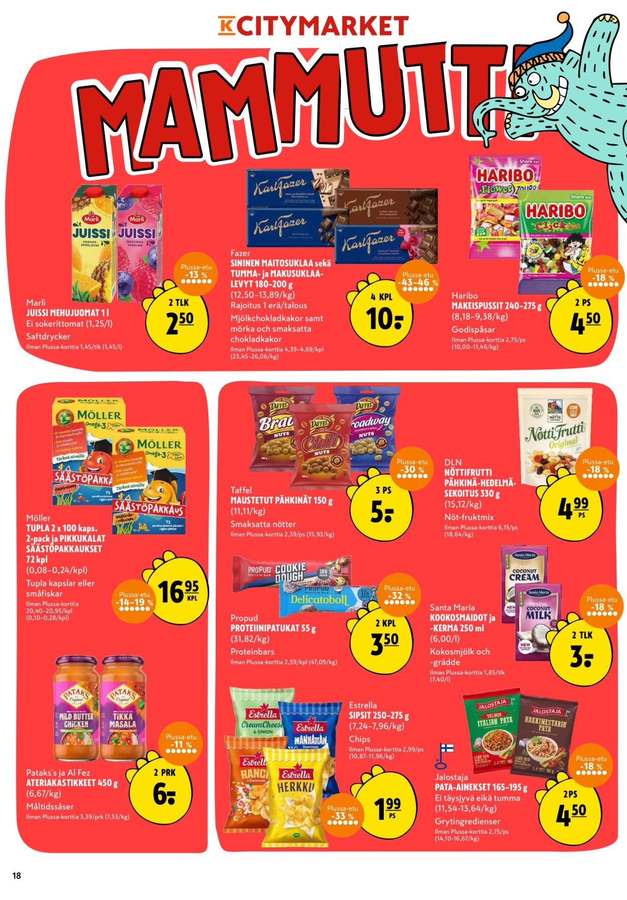 K-citymarket tarjoukset - 16.10.2025 - 19.10.2025. Sivu 18