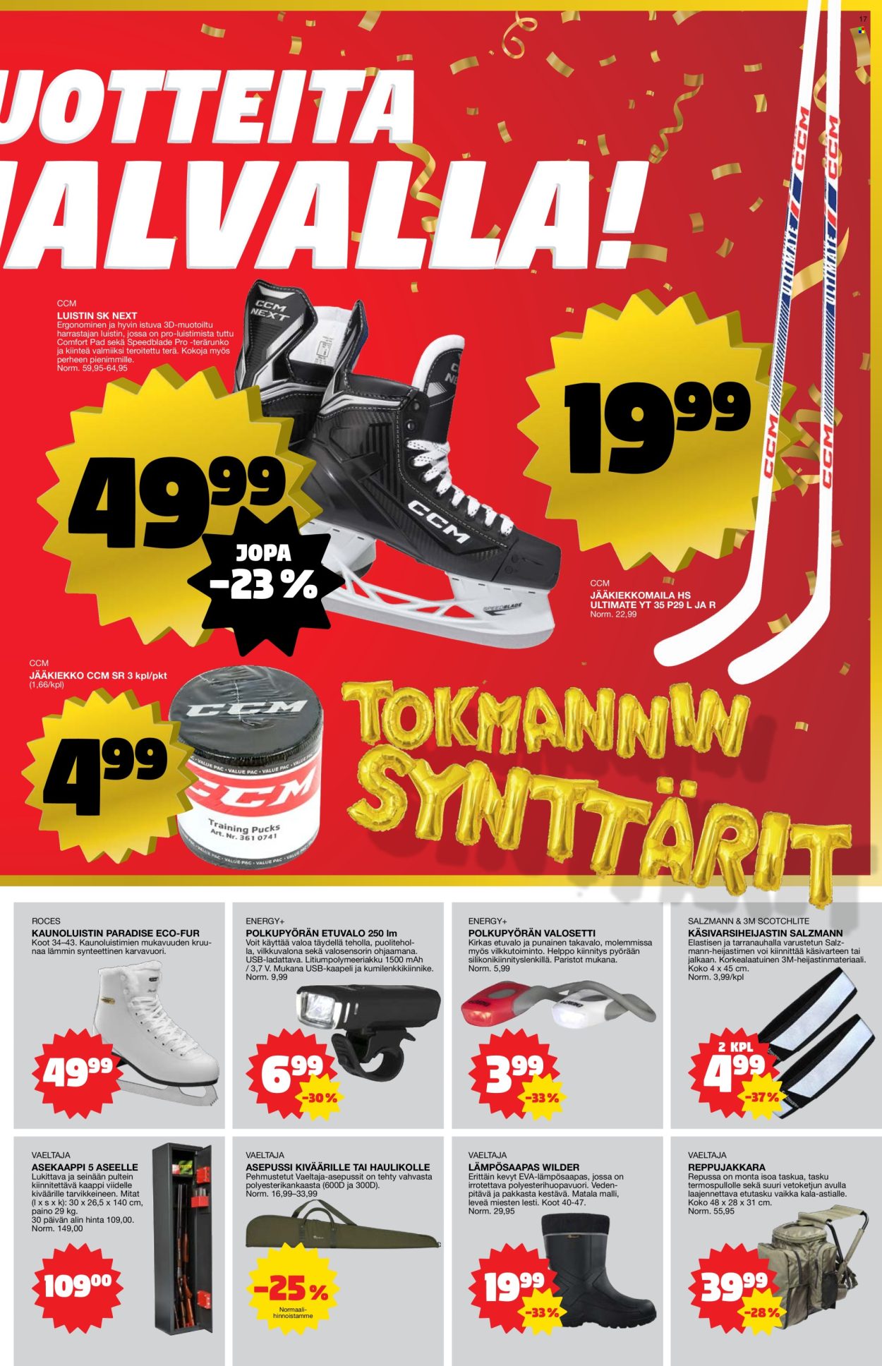 Tokmanni tarjoukset - 20.10.2025 - 26.10.2025. Sivu 17