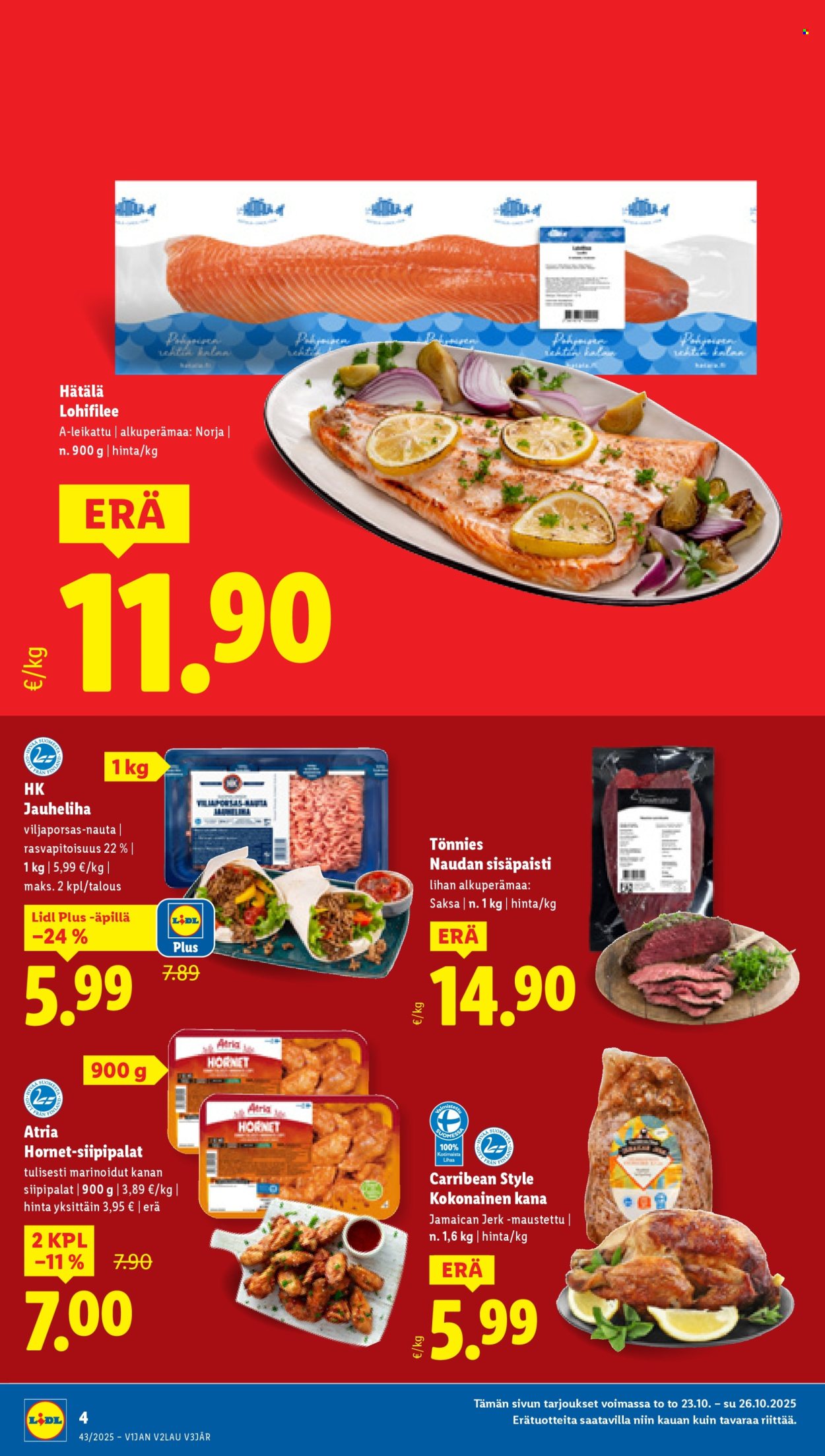 Lidl tarjoukset - 23.10.2025 - 29.10.2025. Sivu 6
