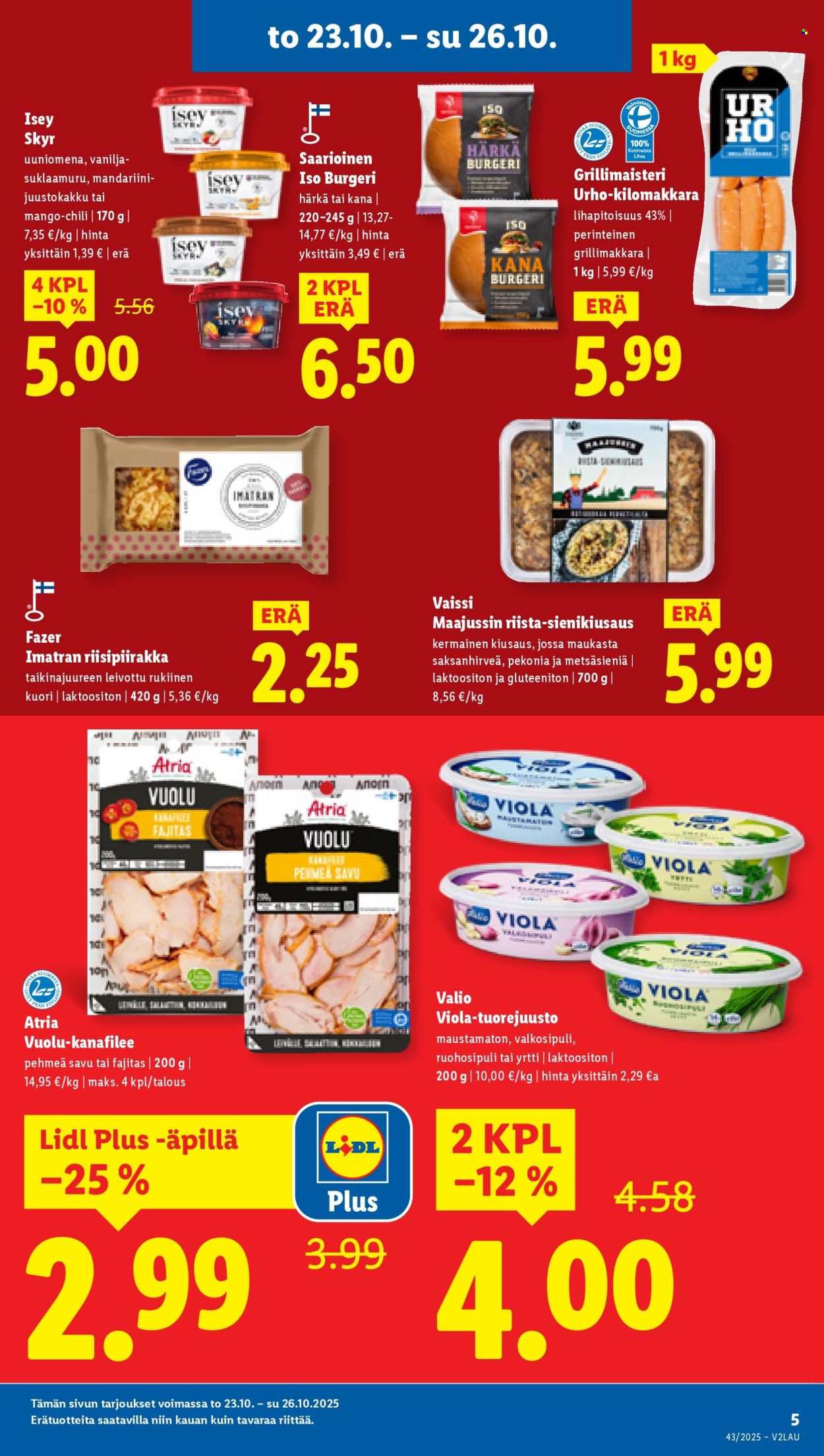 Lidl tarjoukset - 23.10.2025 - 29.10.2025. Sivu 7