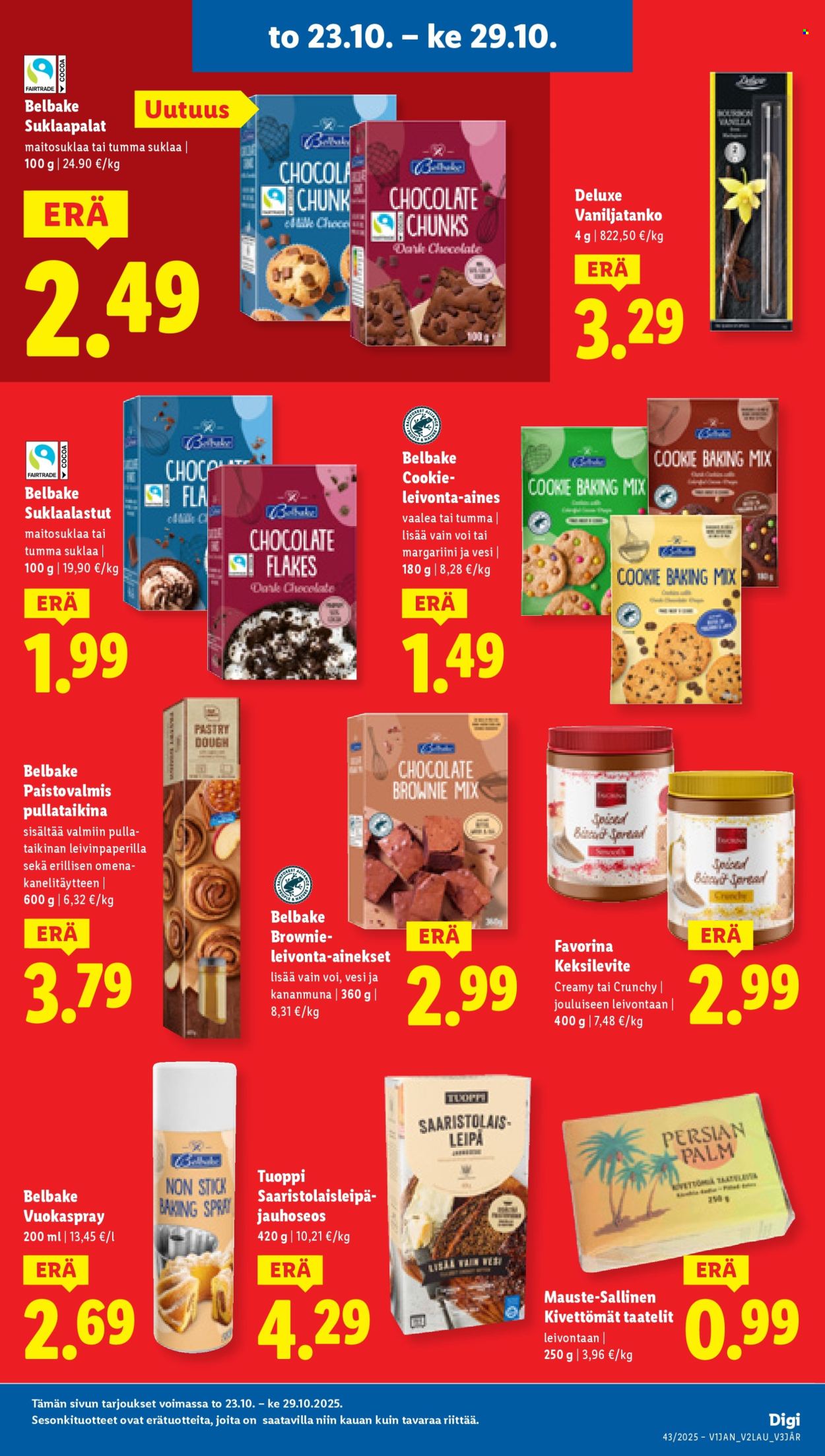 Lidl tarjoukset - 23.10.2025 - 29.10.2025. Sivu 11