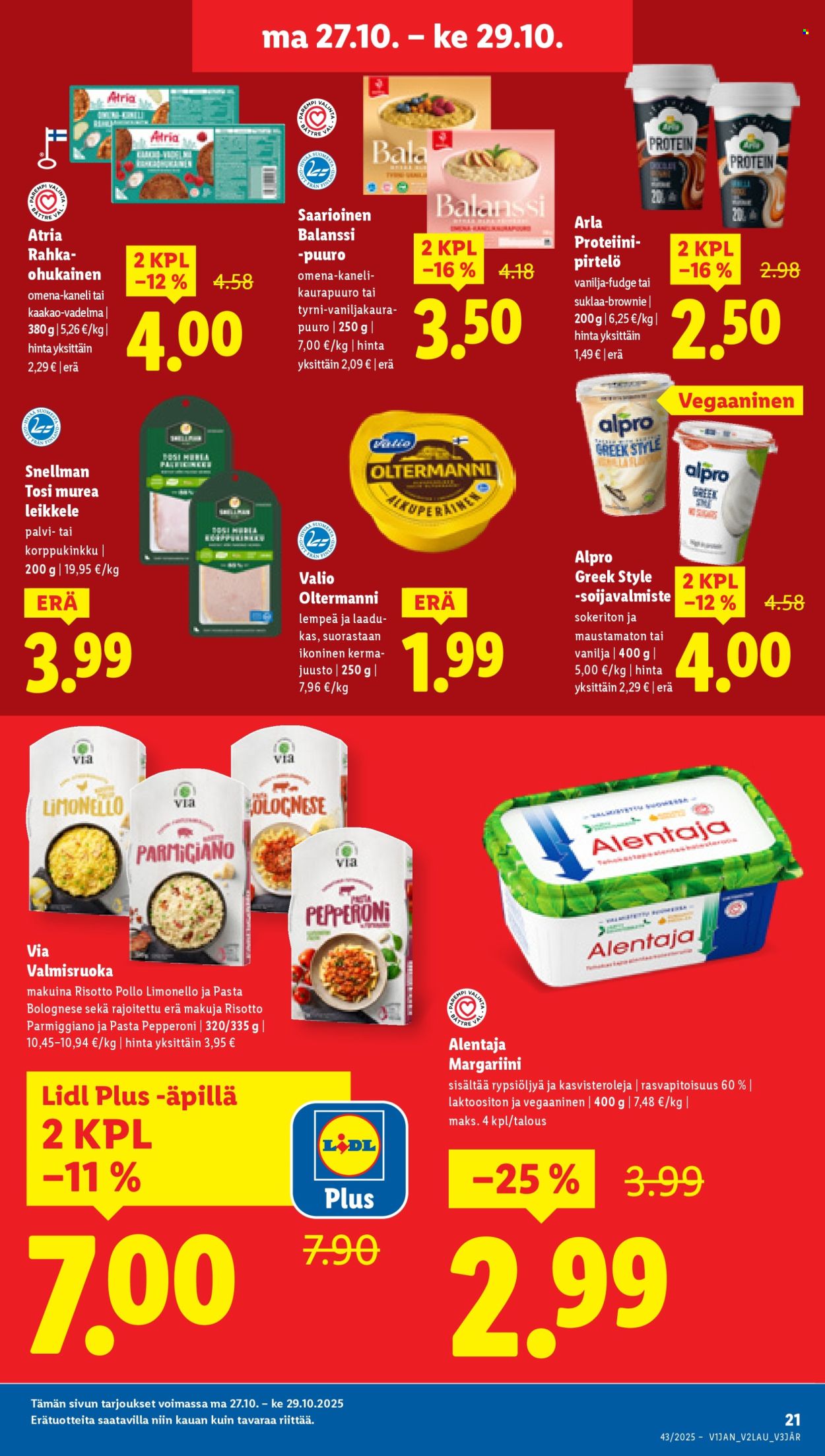 Lidl tarjoukset - 23.10.2025 - 29.10.2025. Sivu 27