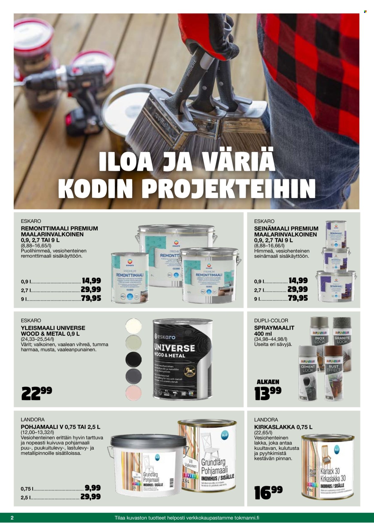 Tokmanni tarjoukset - 22.10.2025 - 01.11.2025. Sivu 2