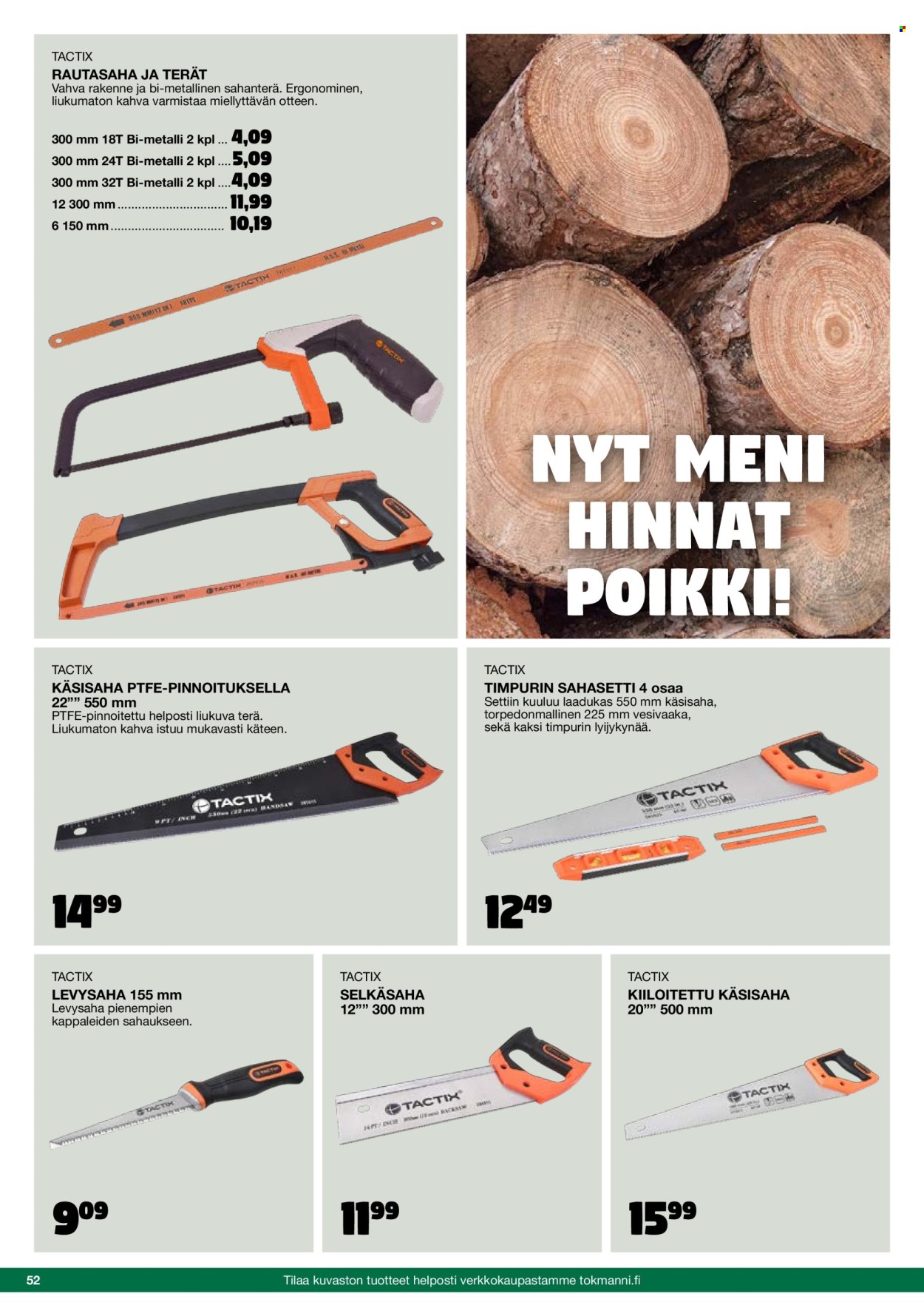 Tokmanni tarjoukset - 22.10.2025 - 01.11.2025. Sivu 52