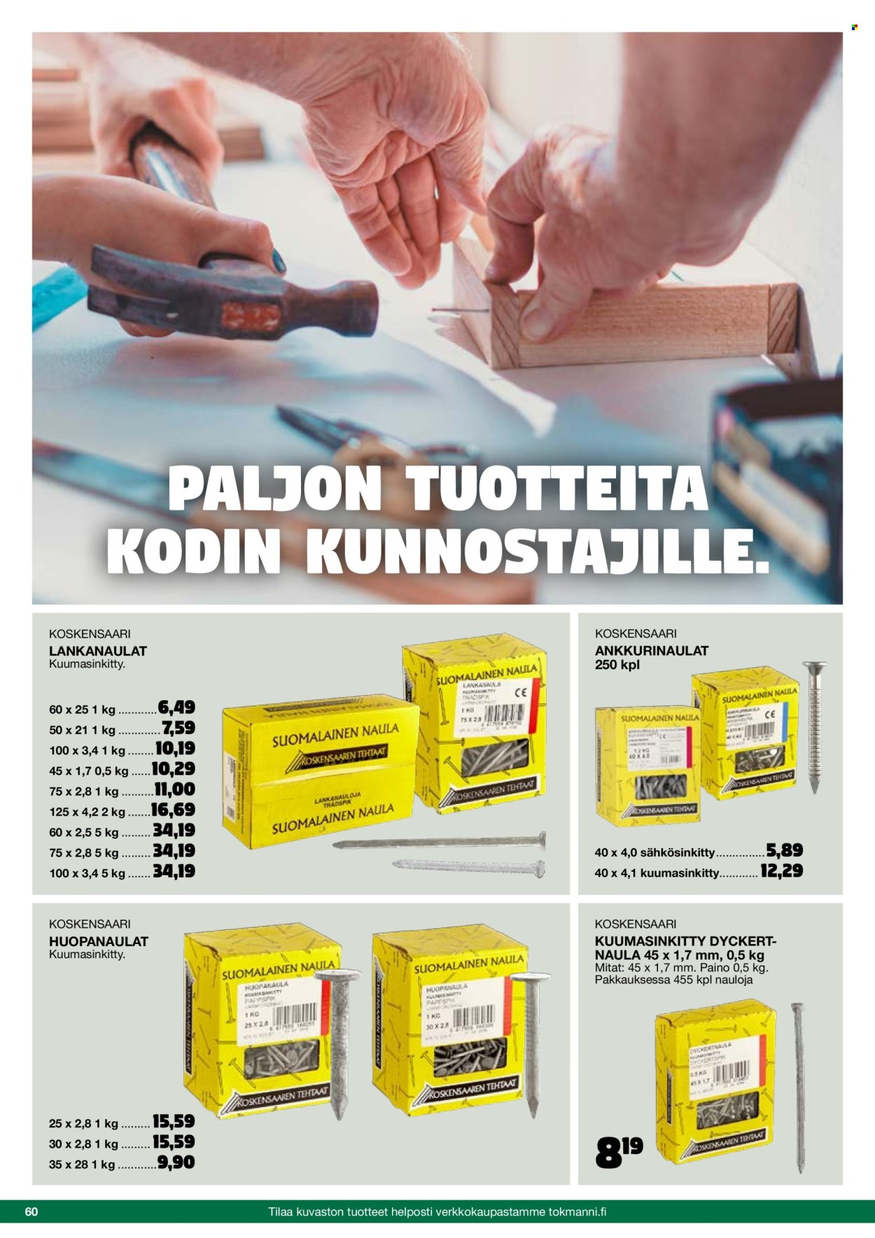 Tokmanni tarjoukset - 22.10.2025 - 01.11.2025. Sivu 60
