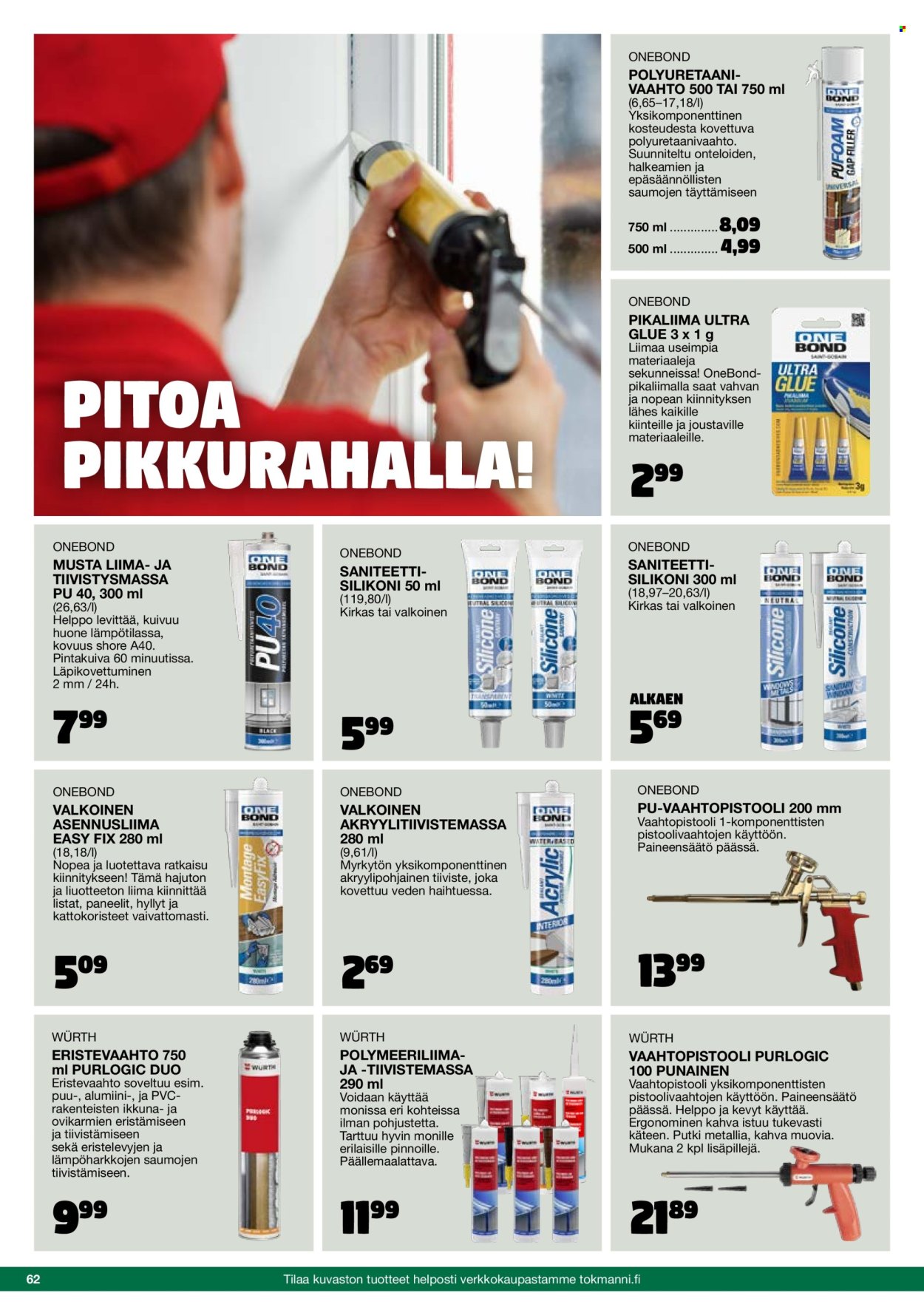 Tokmanni tarjoukset - 22.10.2025 - 01.11.2025. Sivu 62