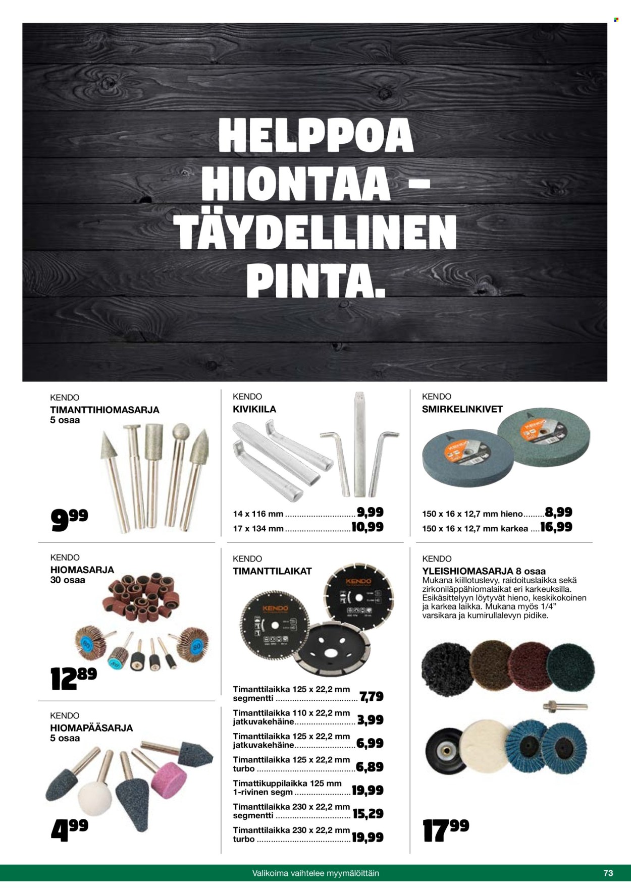 Tokmanni tarjoukset - 22.10.2025 - 01.11.2025. Sivu 73
