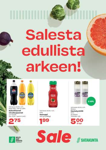 Sale tarjoukset  - 22.10.2025 - 04.11.2025.