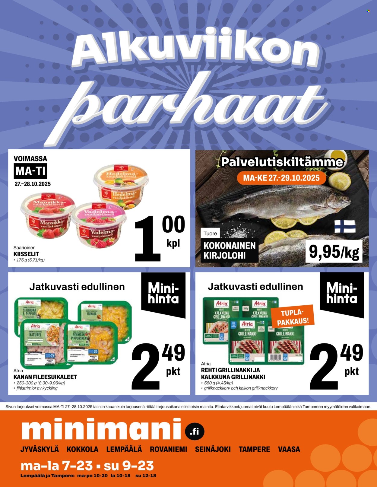 Minimani tarjoukset - 22.10.2025 - 26.10.2025. Sivu 16
