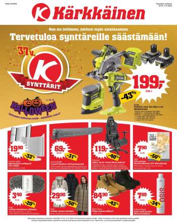 Kärkkäinen tarjoukset  - 22.10.2025 - 04.11.2025.