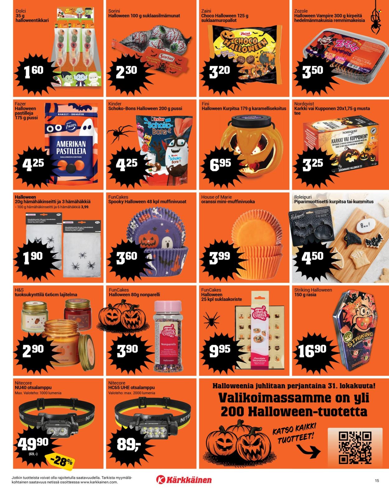 Kärkkäinen tarjoukset - 22.10.2025 - 04.11.2025. Sivu 15