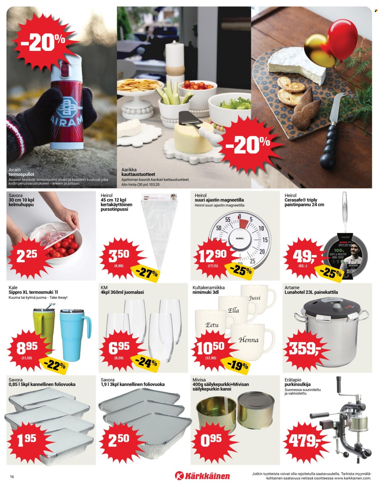 Kärkkäinen tarjoukset - 22.10.2025 - 04.11.2025. Sivu 16