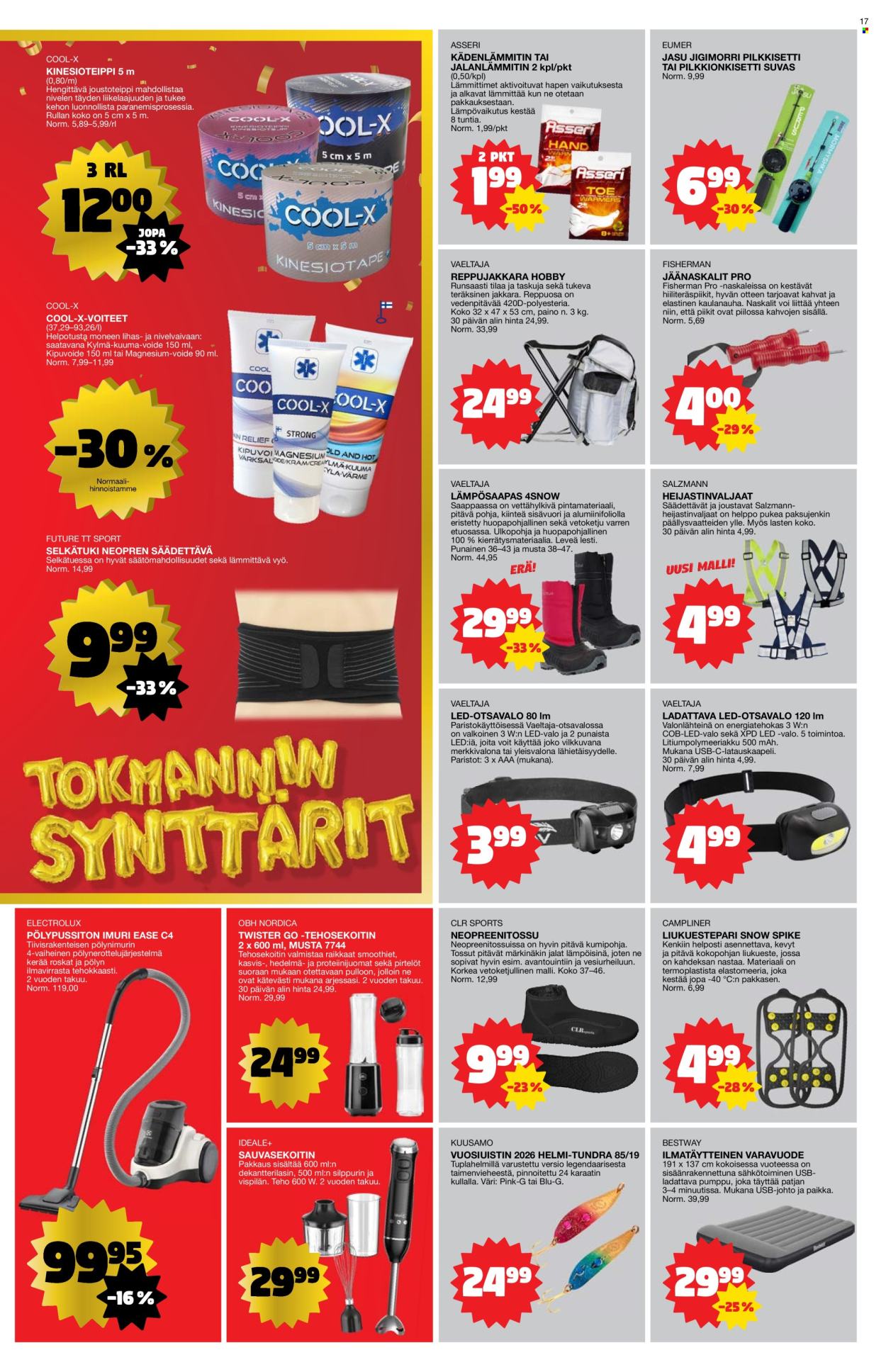 Tokmanni tarjoukset - 27.10.2025 - 02.11.2025. Sivu 17