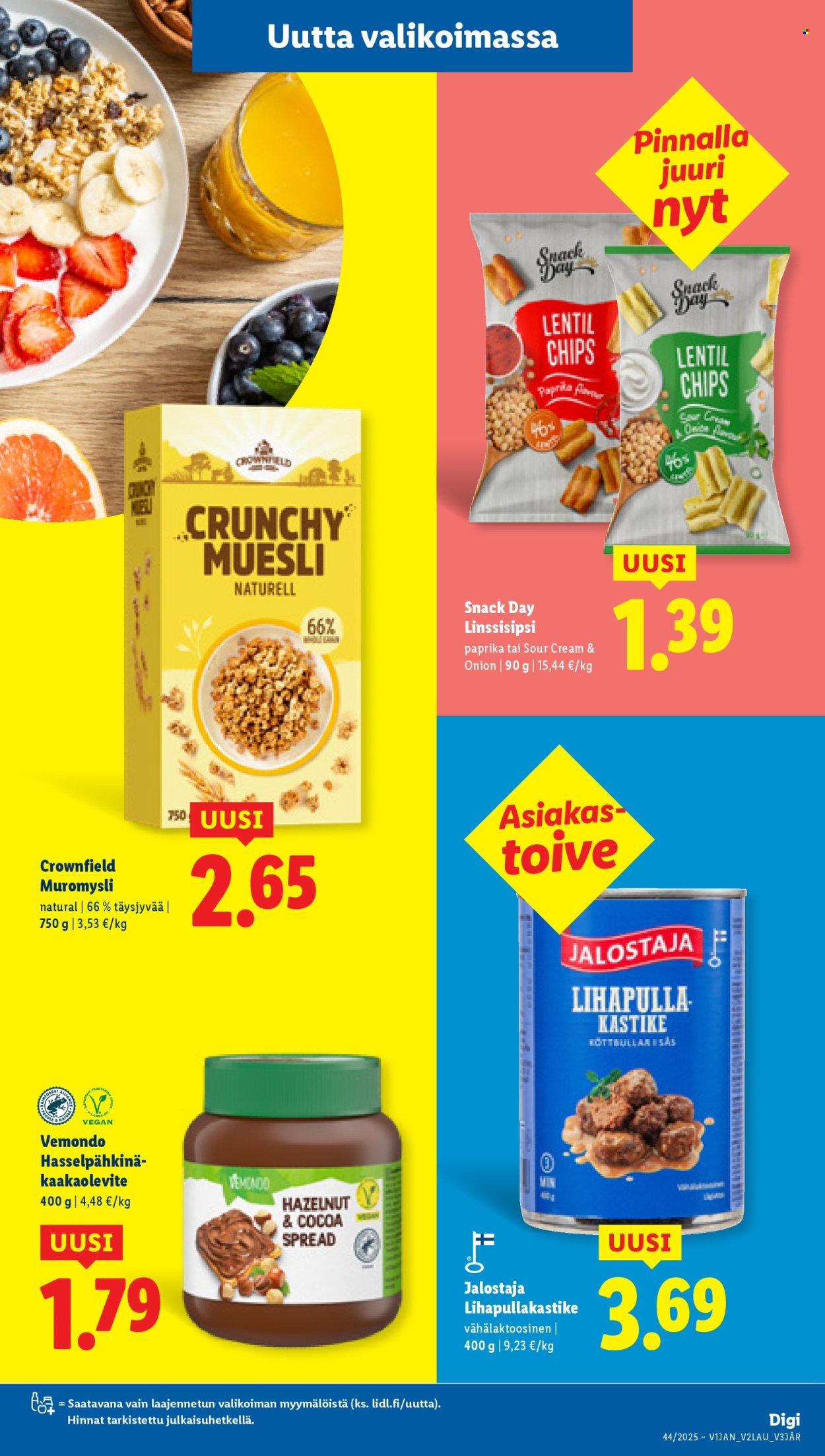 Lidl tarjoukset - 30.10.2025 - 05.11.2025. Sivu 3
