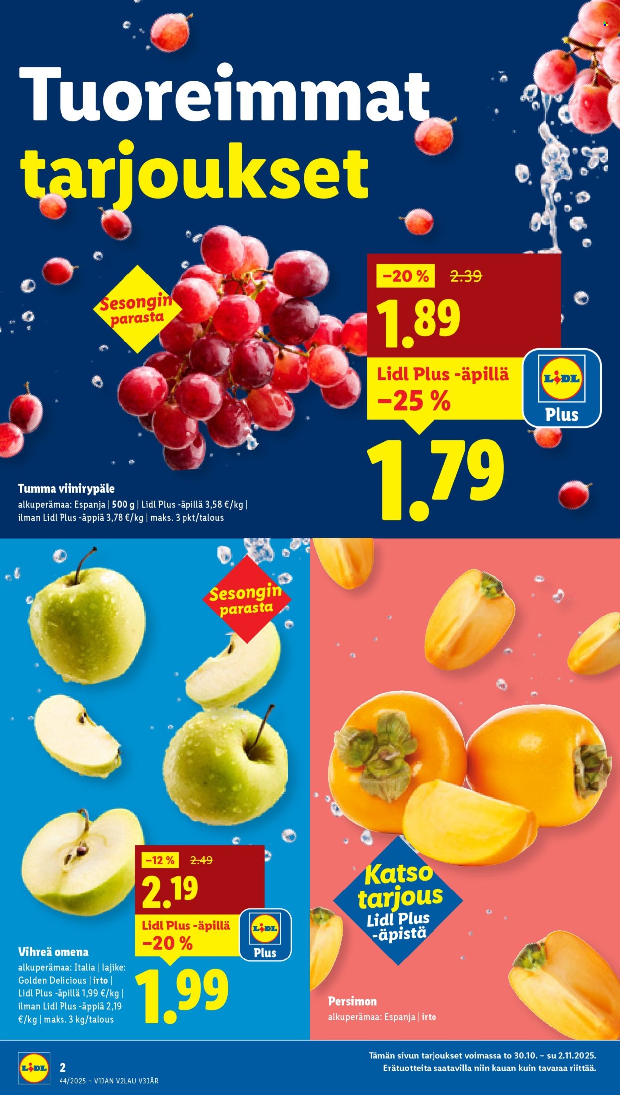 Lidl tarjoukset - 30.10.2025 - 05.11.2025. Sivu 4