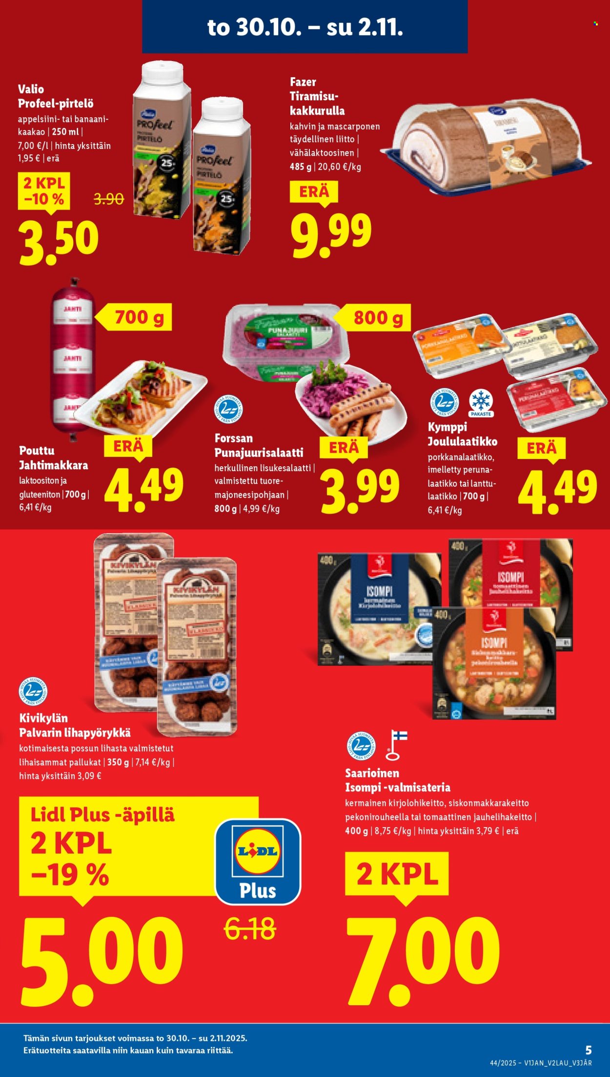 Lidl tarjoukset - 30.10.2025 - 05.11.2025. Sivu 7