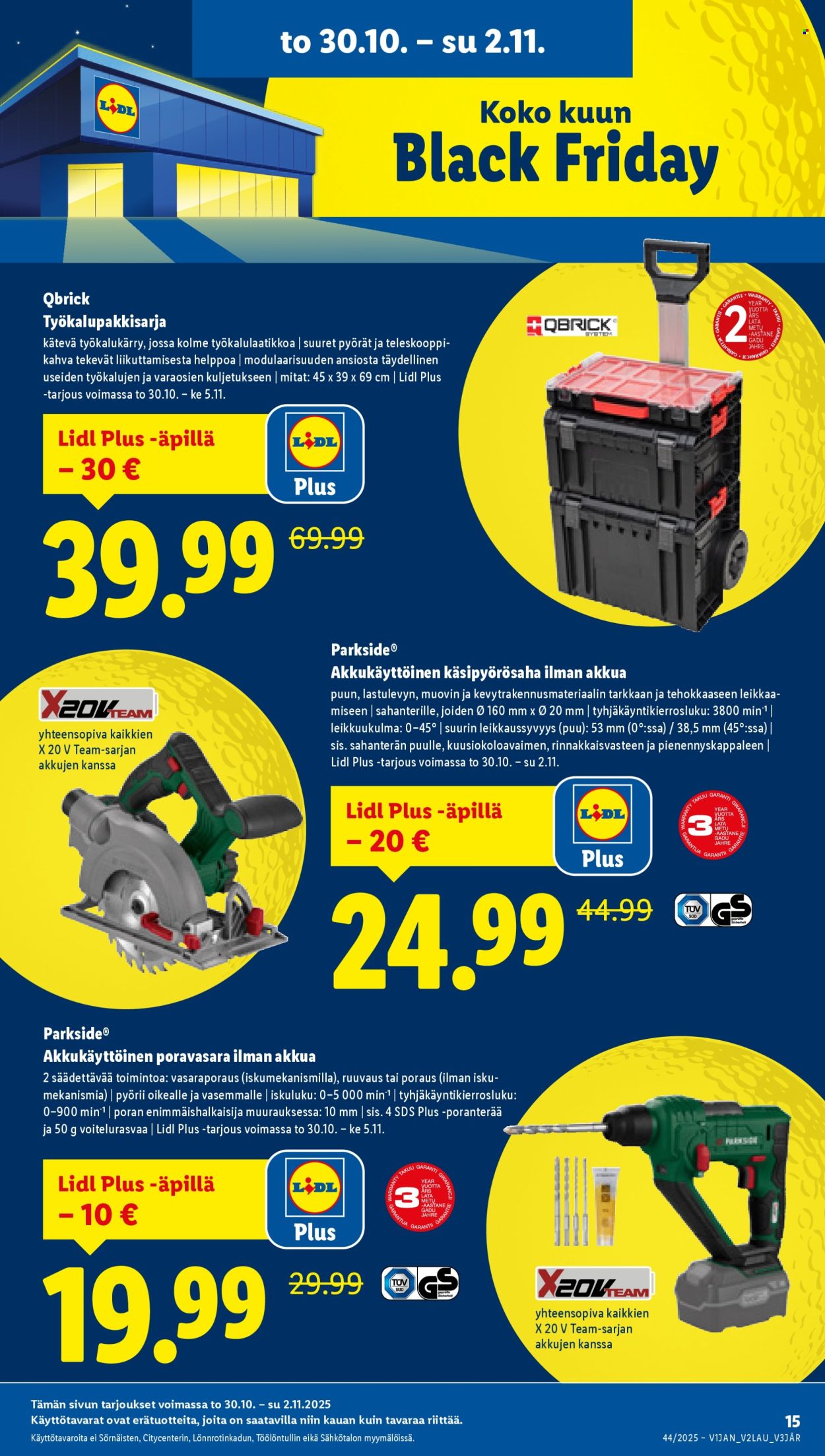 Lidl tarjoukset - 30.10.2025 - 05.11.2025. Sivu 17