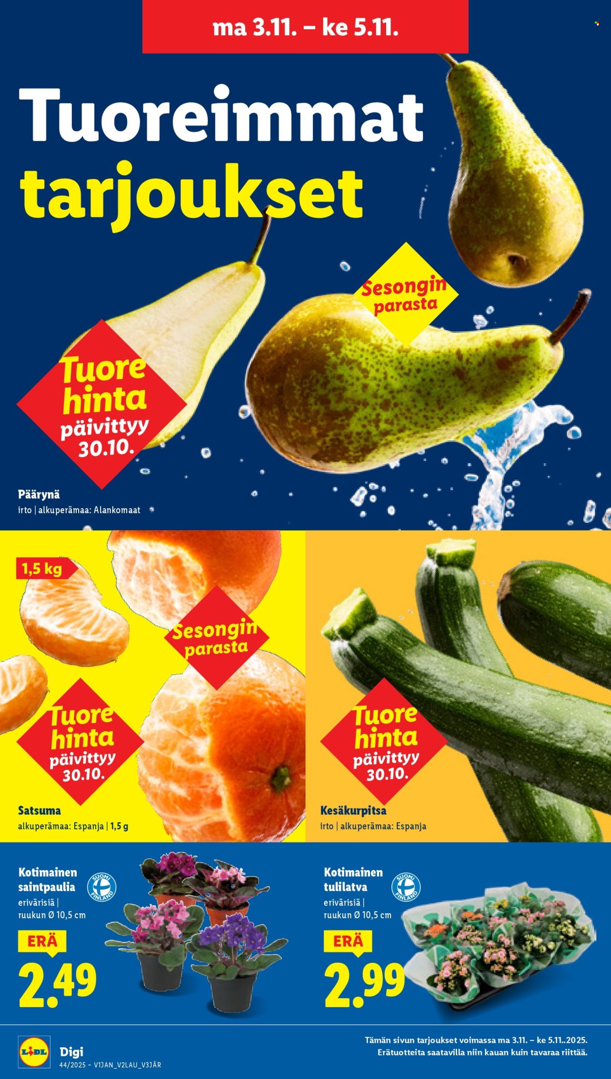 Lidl tarjoukset - 30.10.2025 - 05.11.2025. Sivu 23