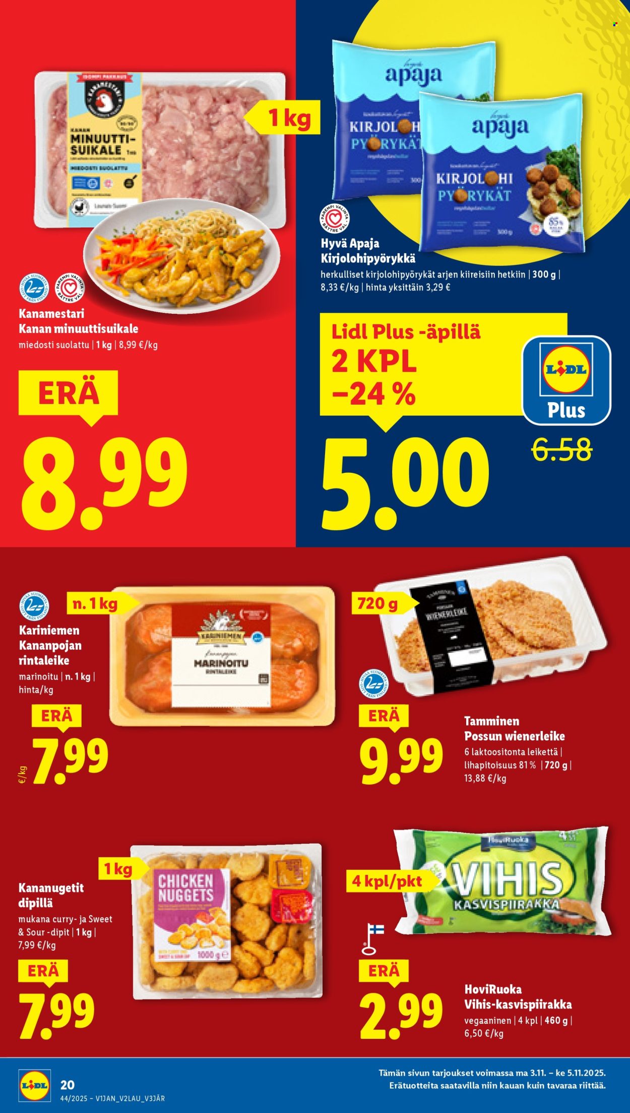 Lidl tarjoukset - 30.10.2025 - 05.11.2025. Sivu 24
