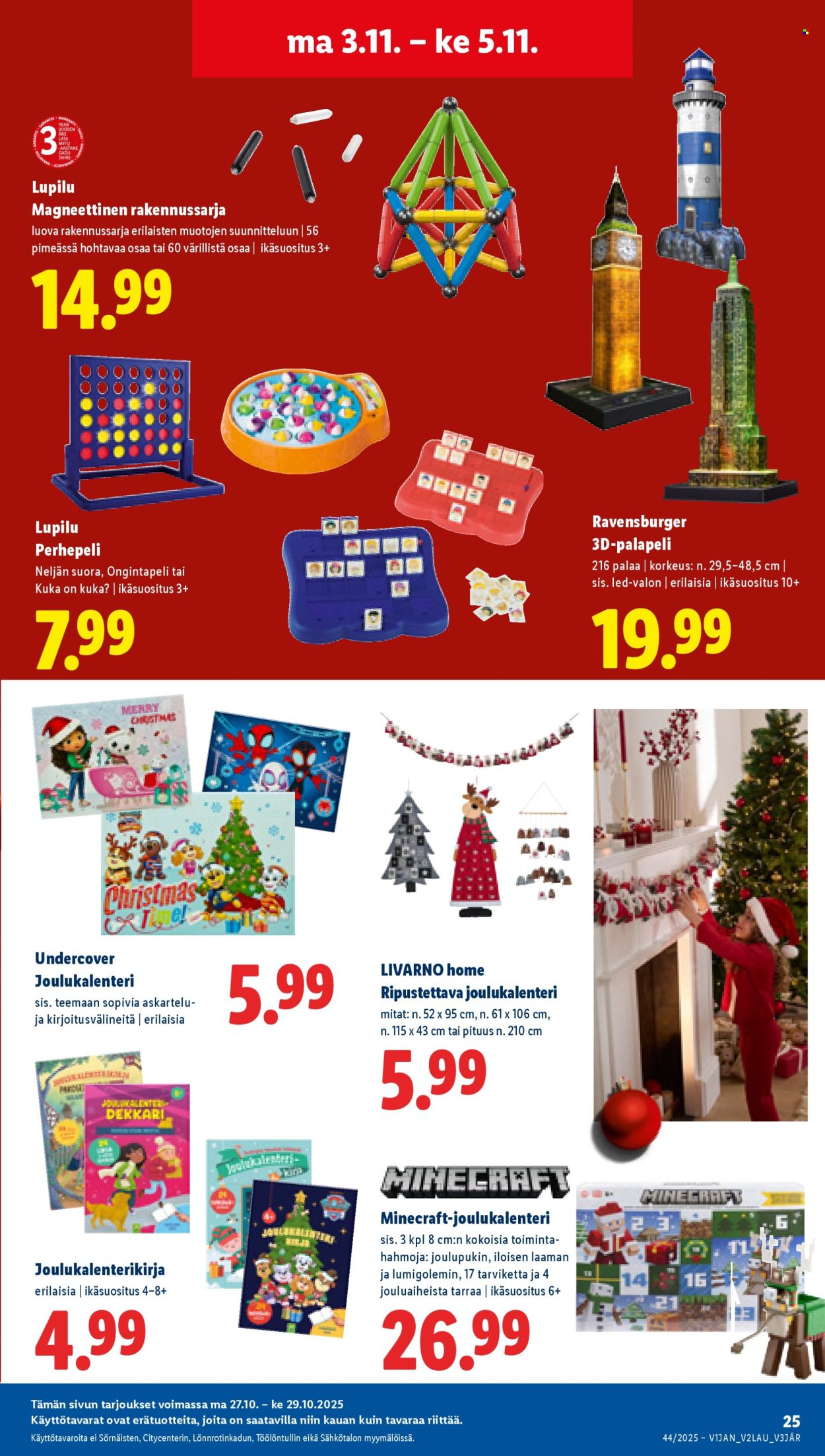 Lidl tarjoukset - 30.10.2025 - 05.11.2025. Sivu 29