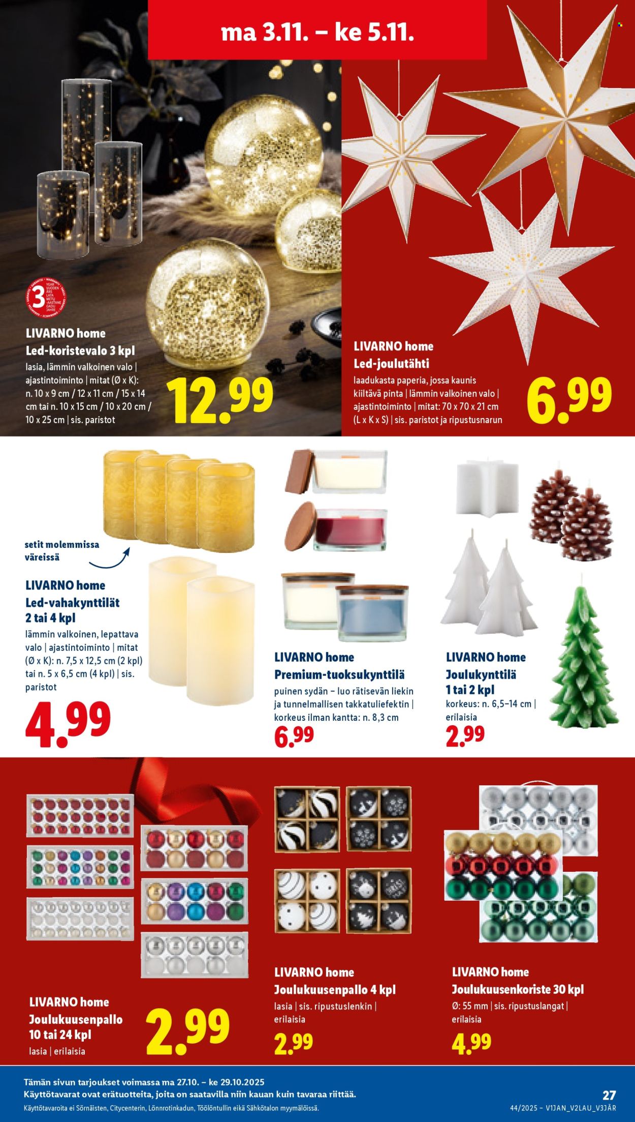Lidl tarjoukset - 30.10.2025 - 05.11.2025. Sivu 31