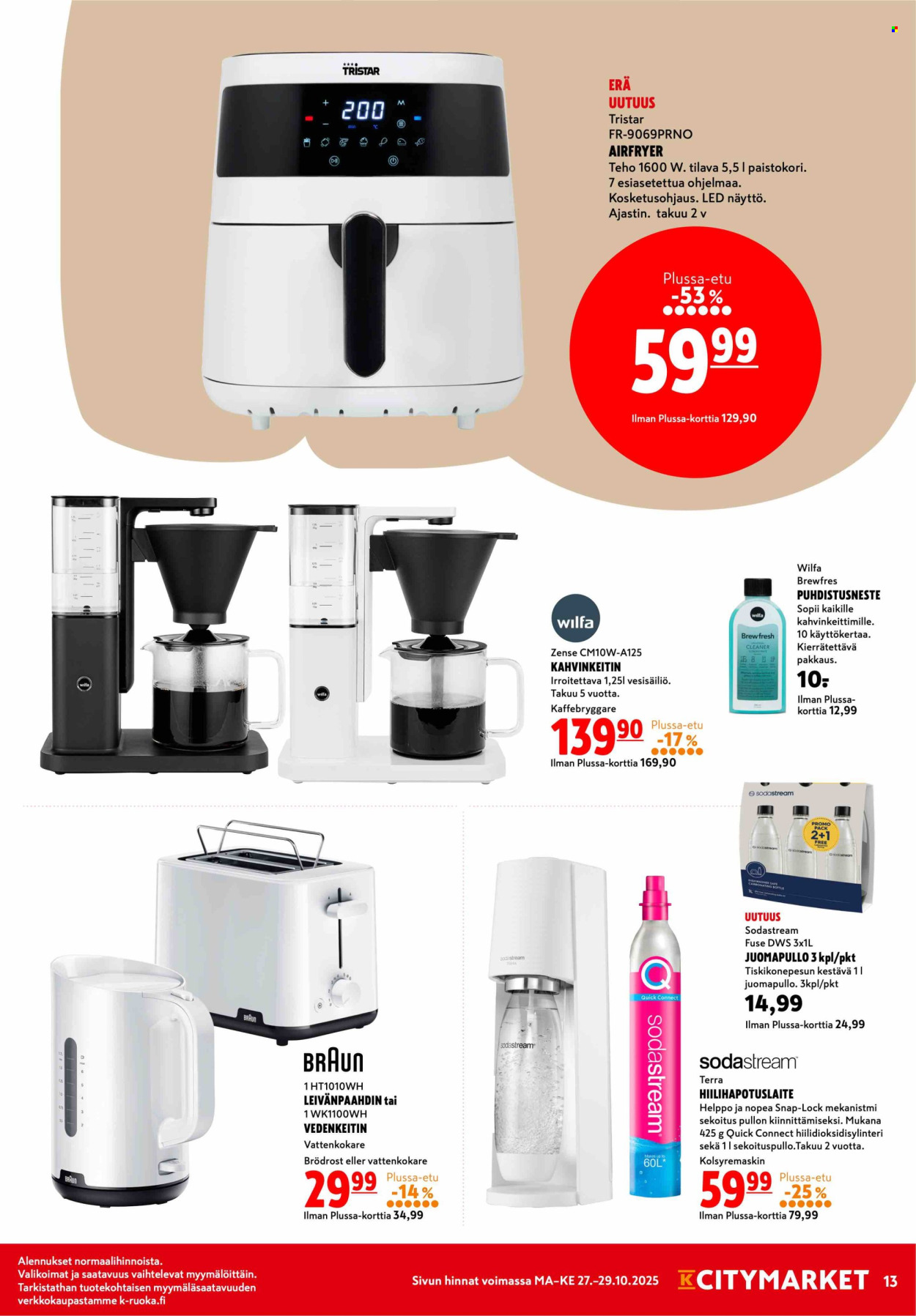 K-citymarket tarjoukset - 27.10.2025 - 29.10.2025. Sivu 13