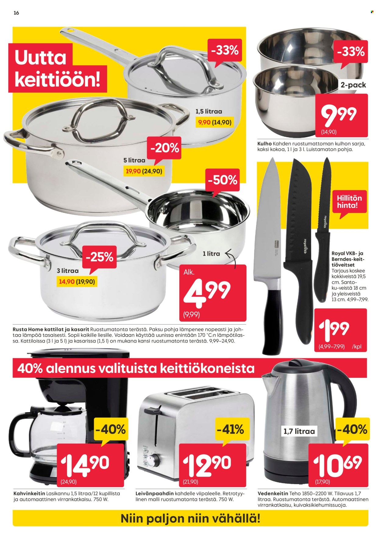 Rusta tarjoukset - 27.10.2025 - 02.11.2025. Sivu 16
