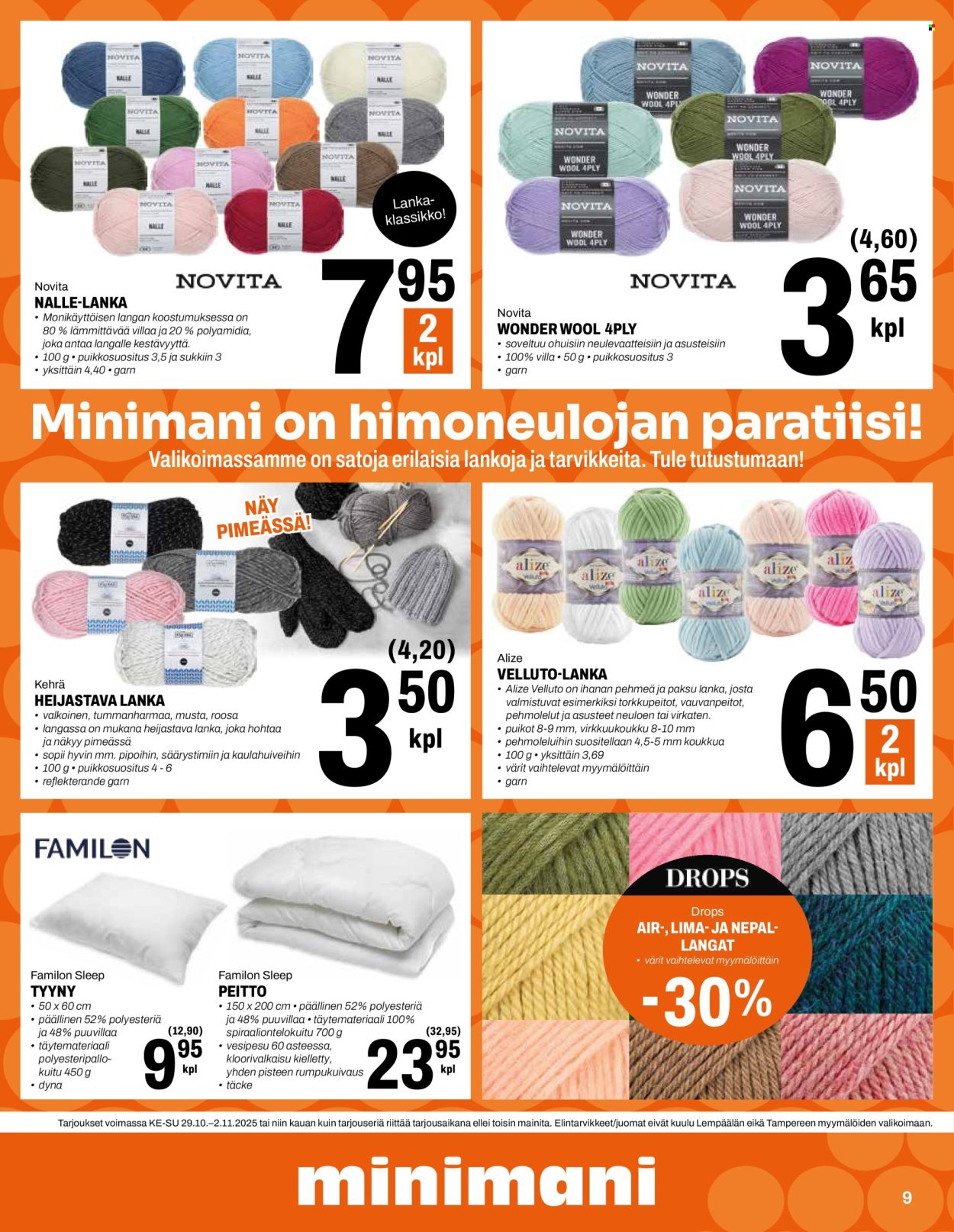 Minimani tarjoukset - 29.10.2025 - 02.11.2025. Sivu 9