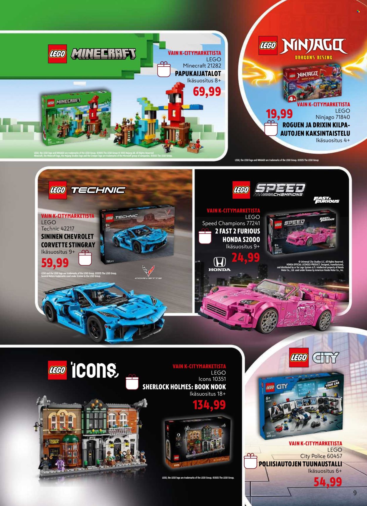 K-citymarket tarjoukset - 29.10.2025 - 21.12.2025. Sivu 9