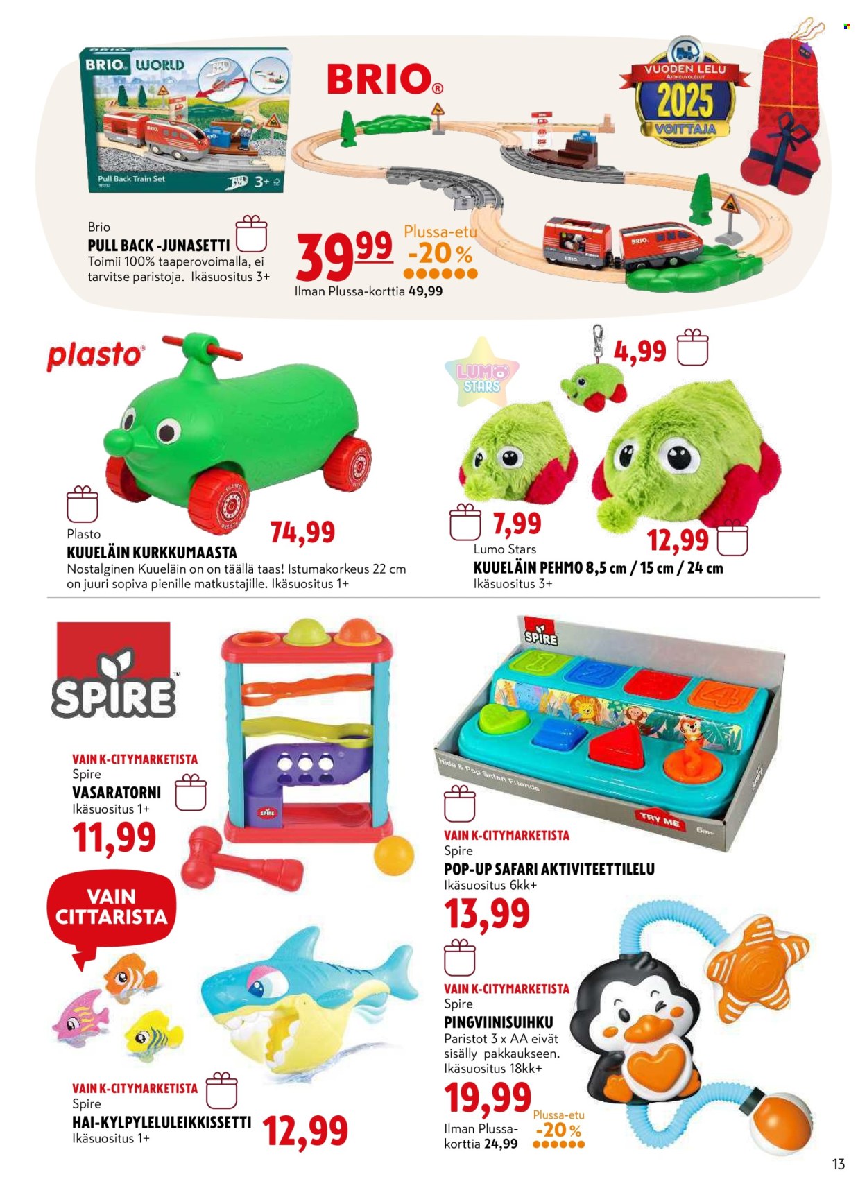 K-citymarket tarjoukset - 29.10.2025 - 21.12.2025. Sivu 13