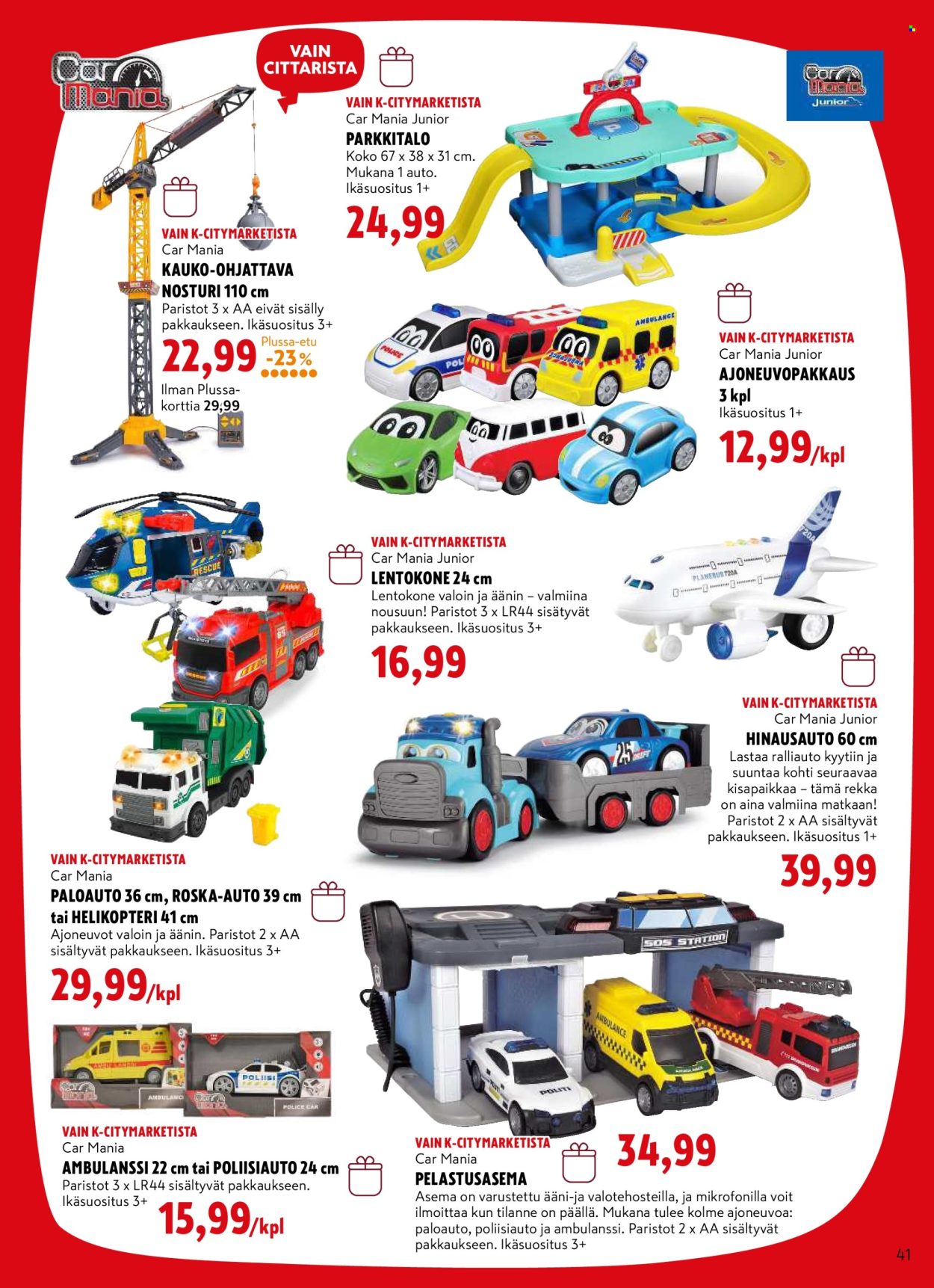 K-citymarket tarjoukset - 29.10.2025 - 21.12.2025. Sivu 41