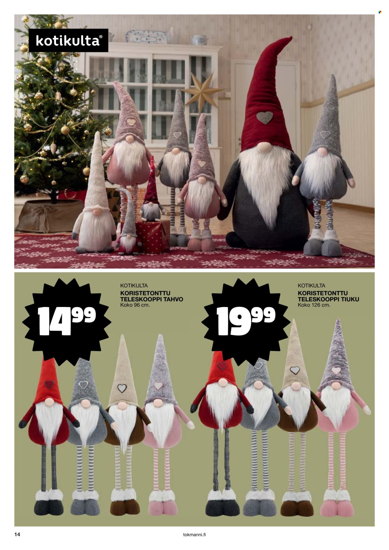 Tokmanni tarjoukset - 30.10.2025 - 24.12.2025. Sivu 14