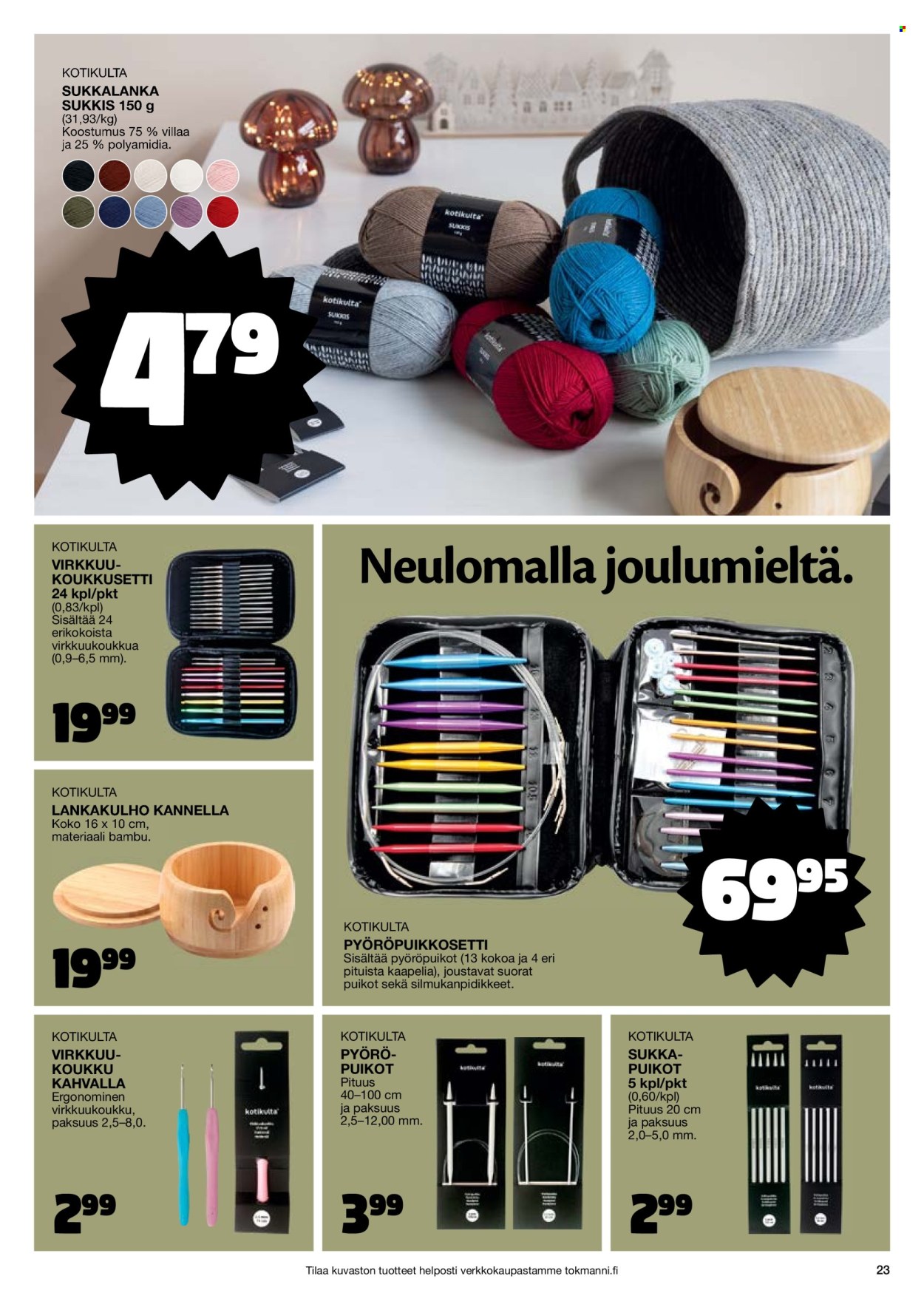 Tokmanni tarjoukset - 30.10.2025 - 24.12.2025. Sivu 23