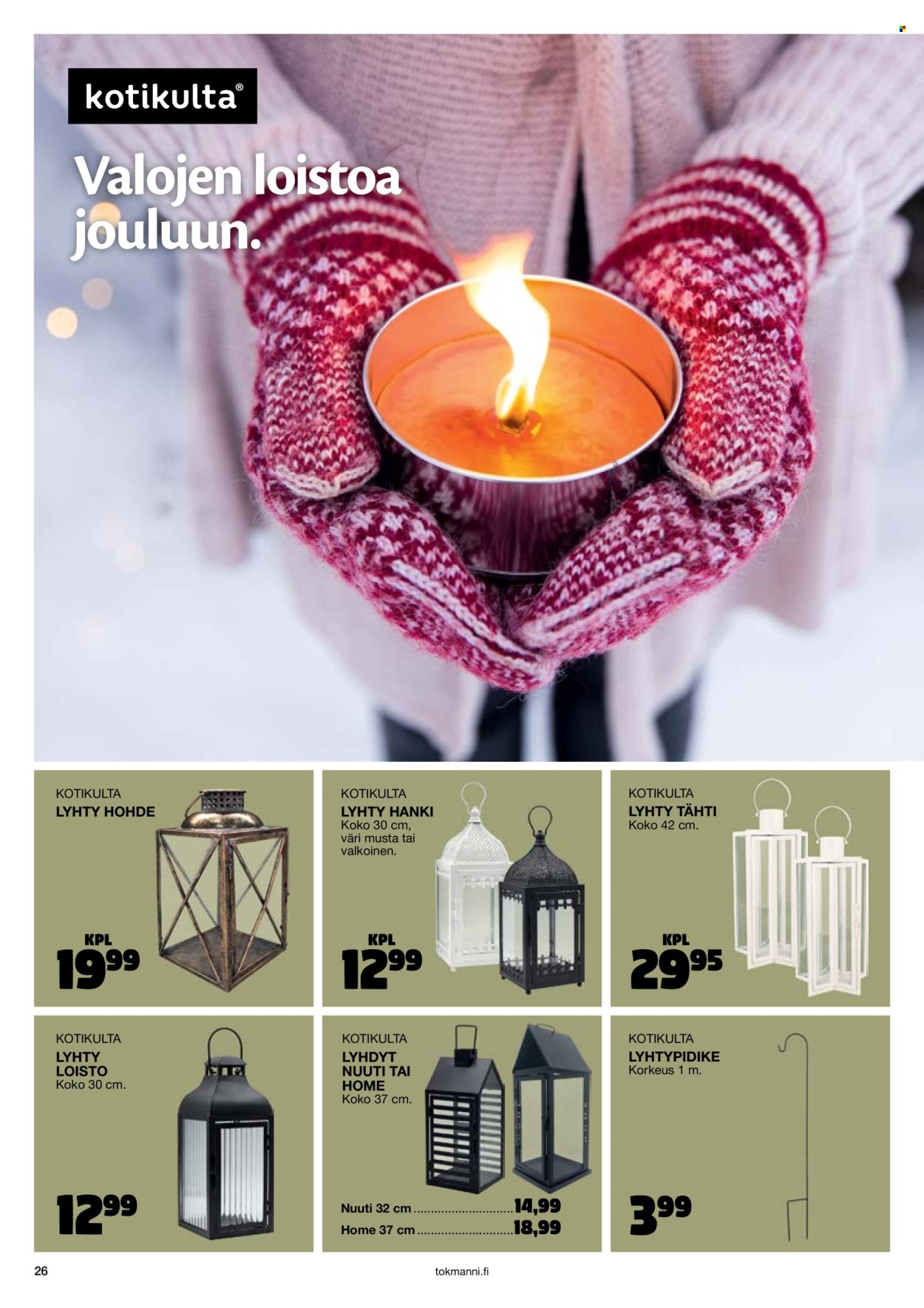 Tokmanni tarjoukset - 30.10.2025 - 24.12.2025. Sivu 26