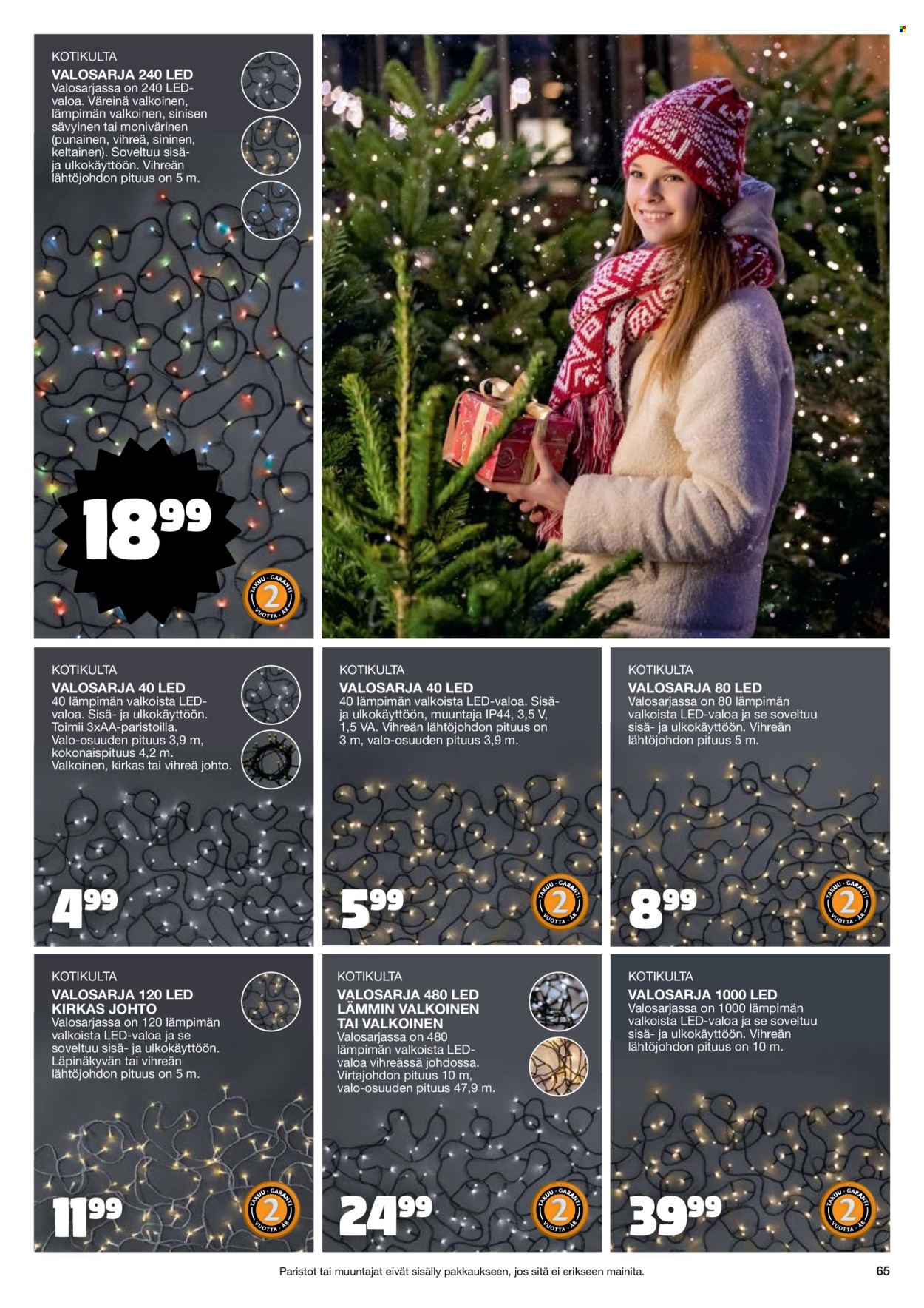 Tokmanni tarjoukset - 30.10.2025 - 24.12.2025. Sivu 65