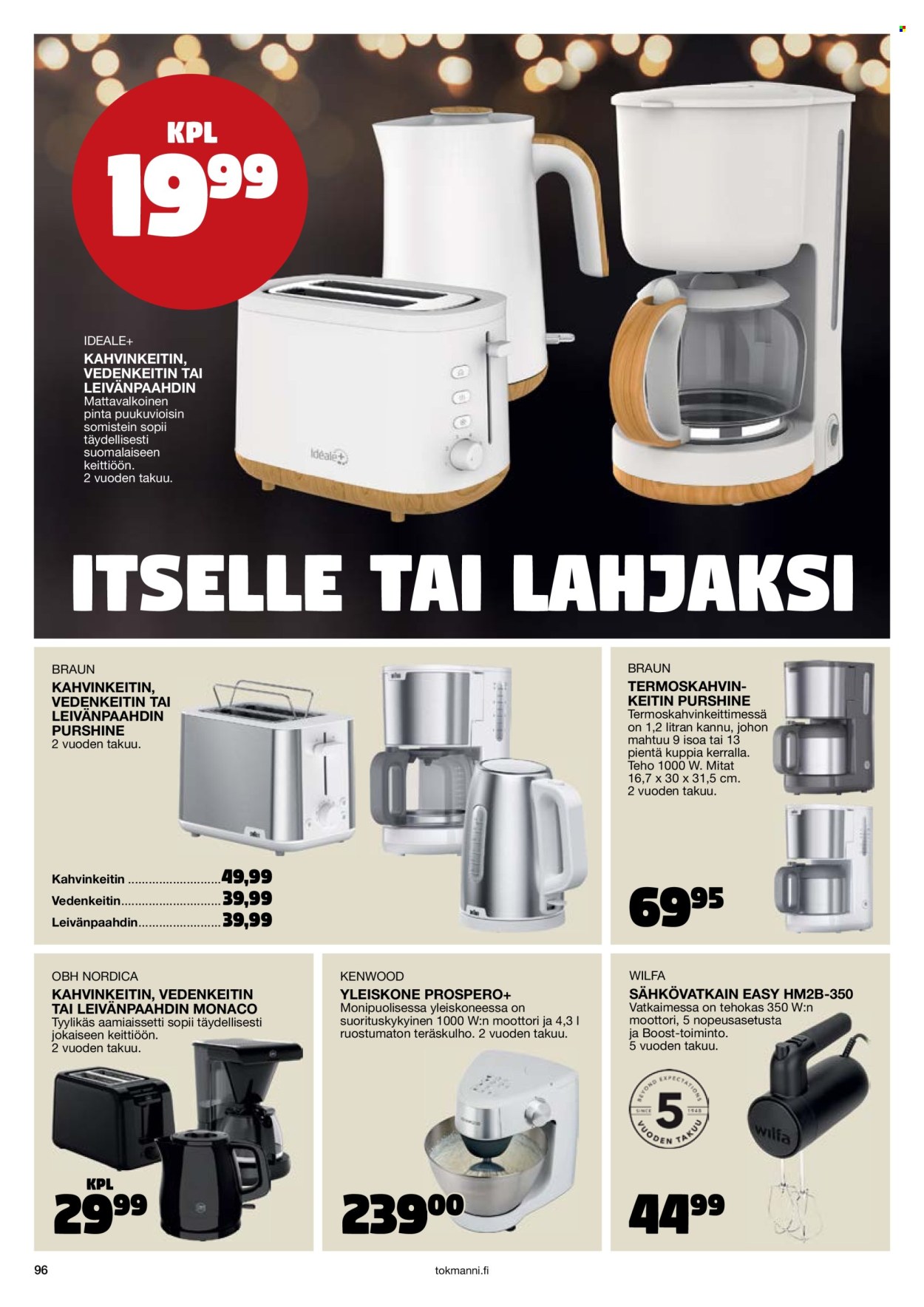 Tokmanni tarjoukset - 30.10.2025 - 24.12.2025. Sivu 96