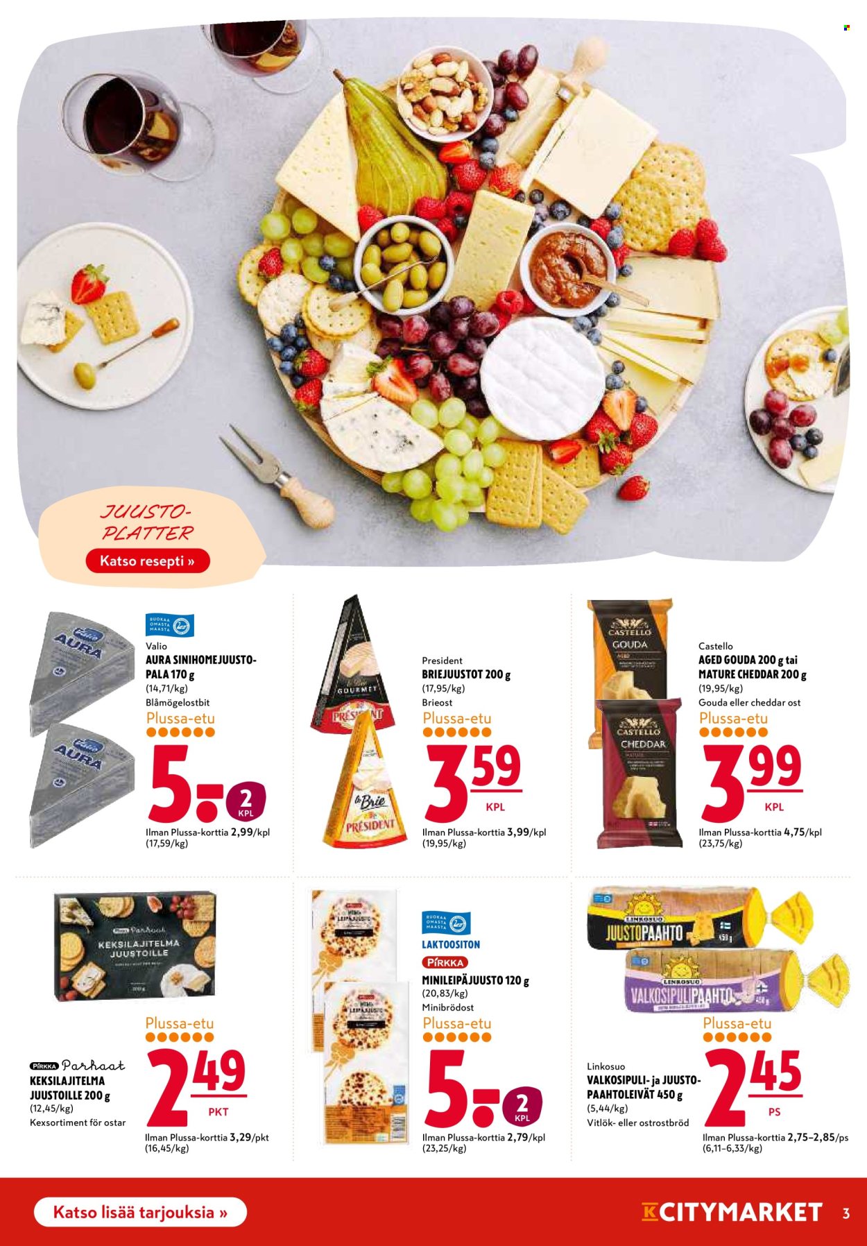 K-citymarket tarjoukset - 30.10.2025 - 02.11.2025. Sivu 3
