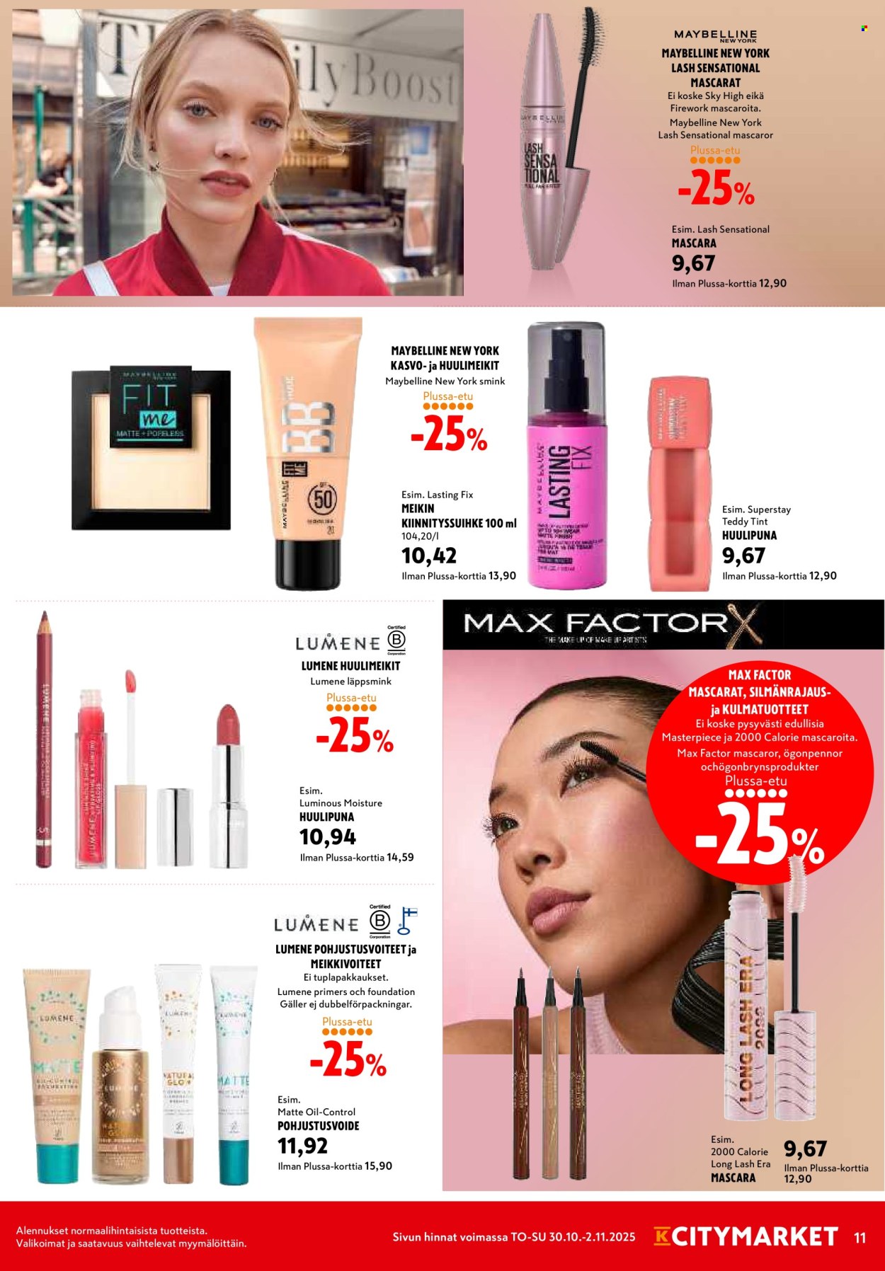 K-citymarket tarjoukset - 30.10.2025 - 02.11.2025. Sivu 11