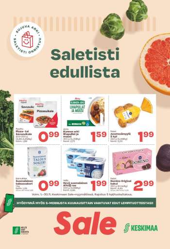 Sale tarjoukset  - 01.11.2025 - 30.11.2025.