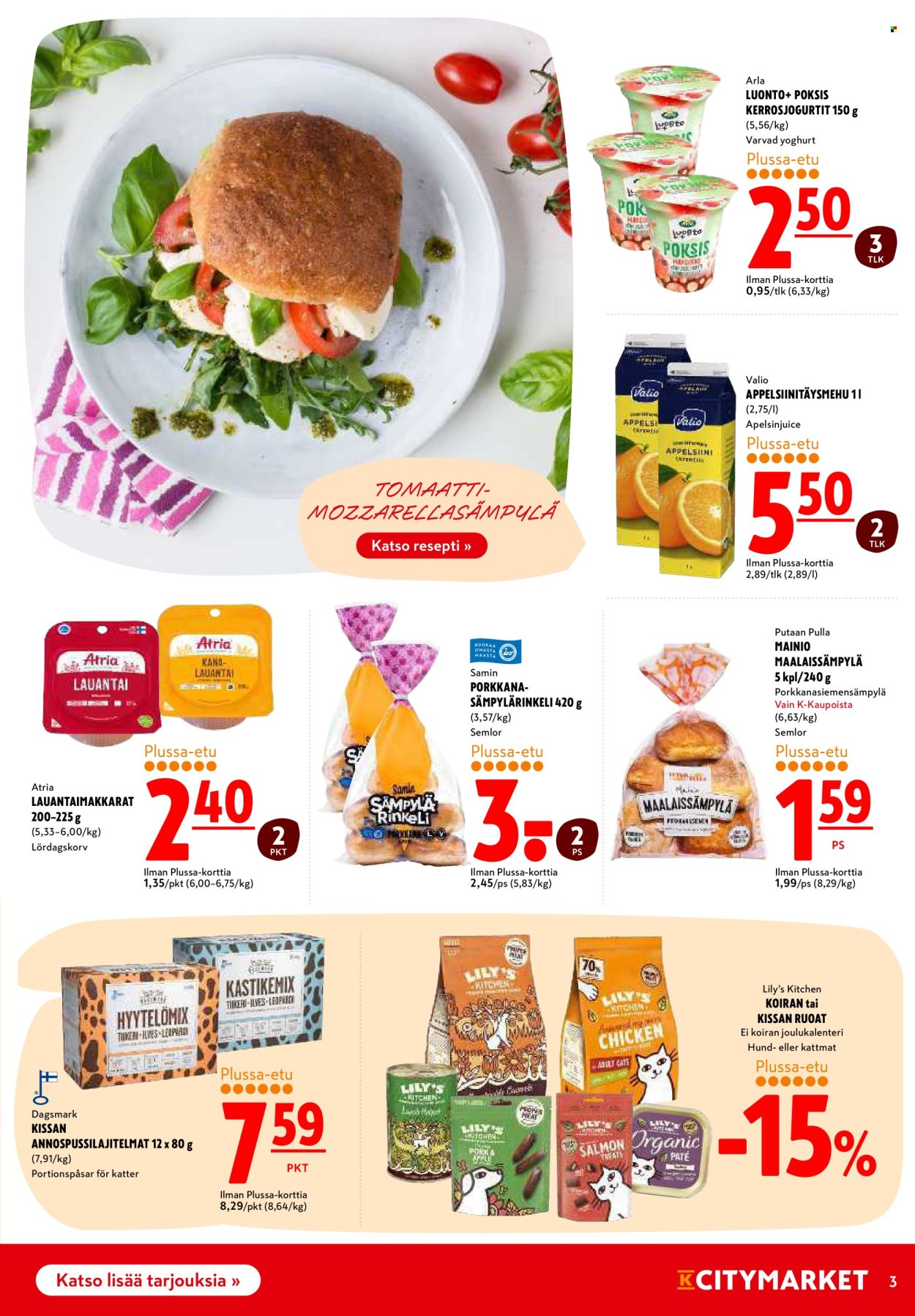K-citymarket tarjoukset - 03.11.2025 - 09.11.2025. Sivu 3