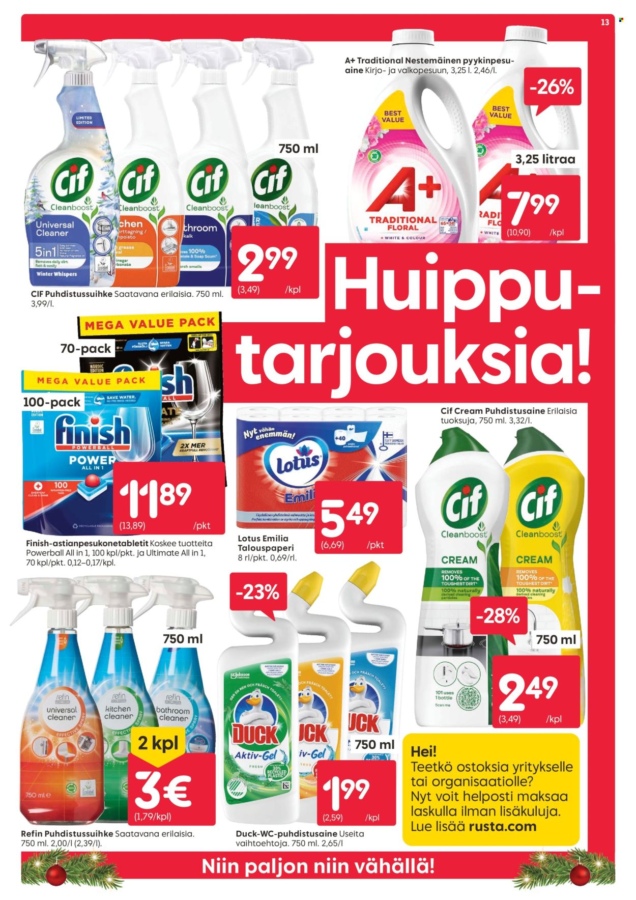 Rusta tarjoukset - 03.11.2025 - 09.11.2025. Sivu 13