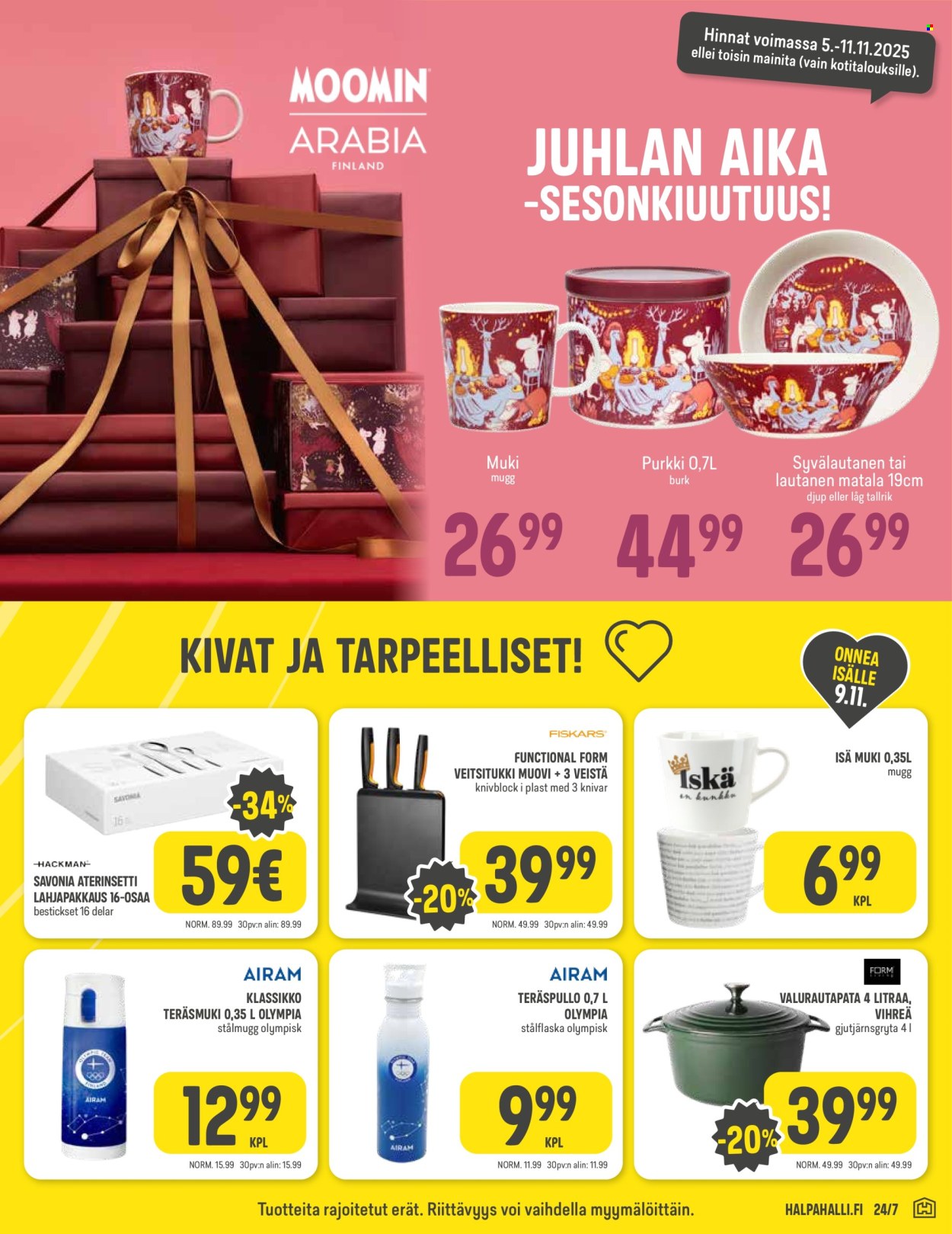 HalpaHalli tarjoukset - 05.11.2025 - 11.11.2025. Sivu 11