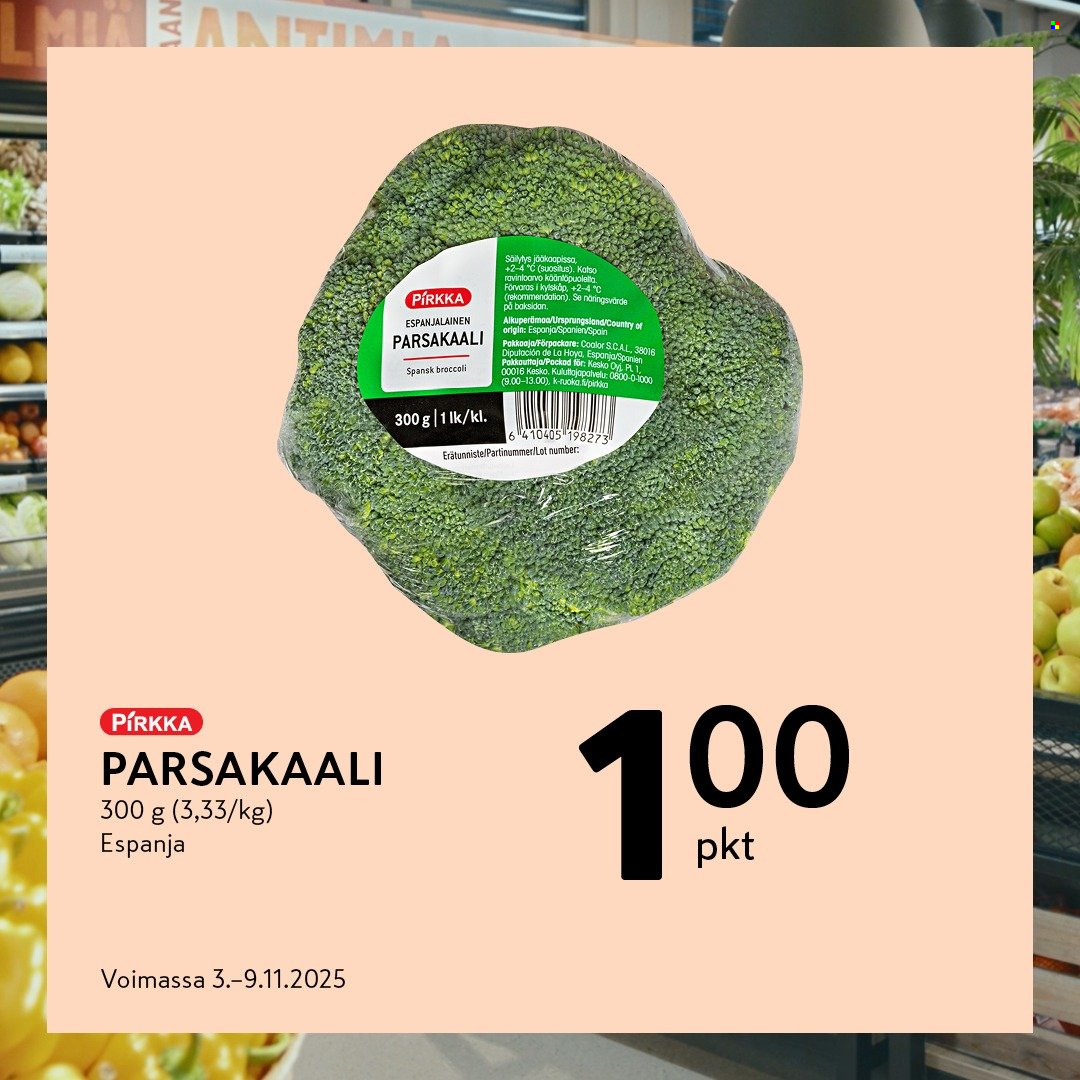 K-market tarjoukset - 03.11.2025 - 09.11.2025. Sivu 3